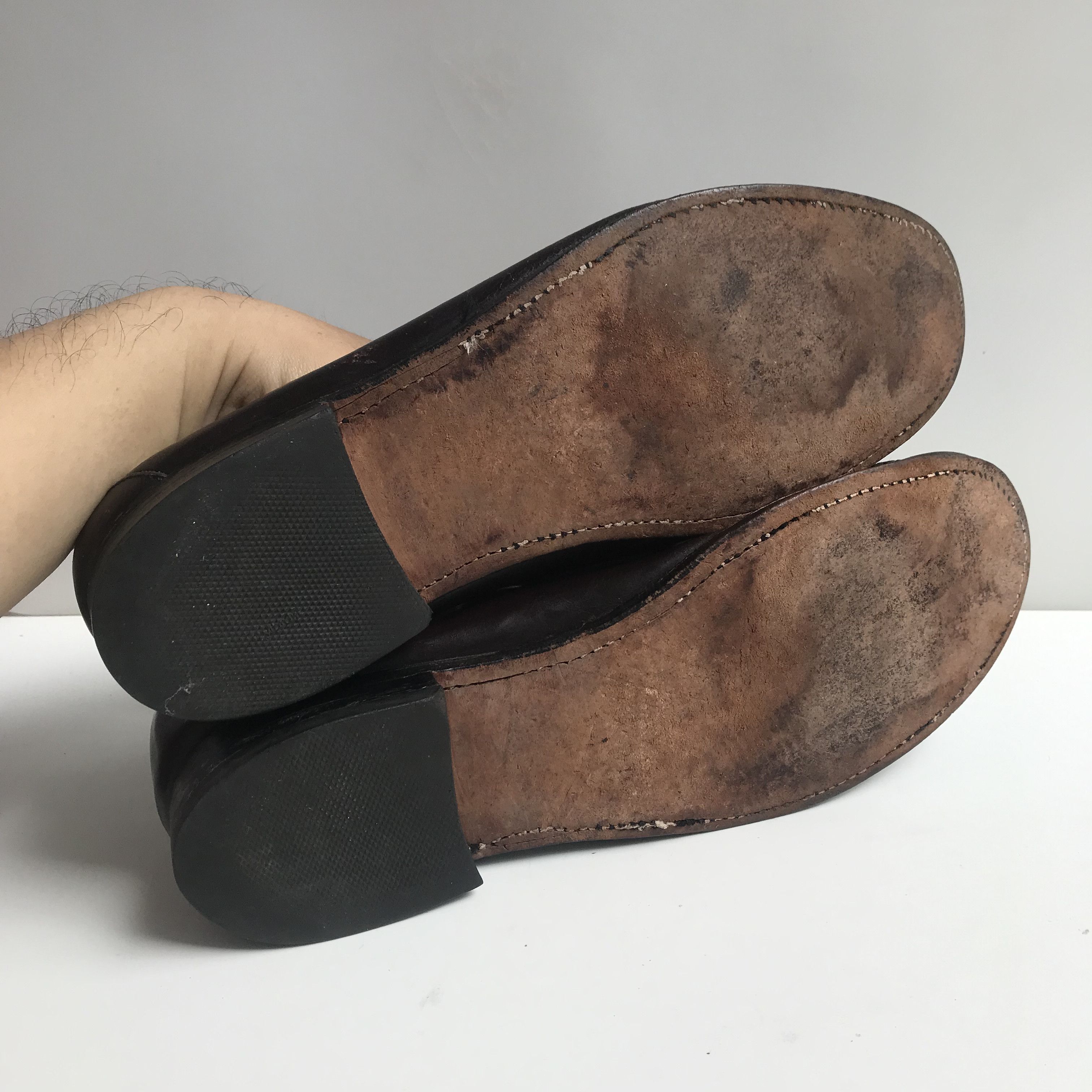 Bass × G.H. Bass & Co. × Vintage Vintage GH Bass Weejuns Penny Loafer Wine Walton brunell Size US 9 / EU 42 - 10 Thumbnail