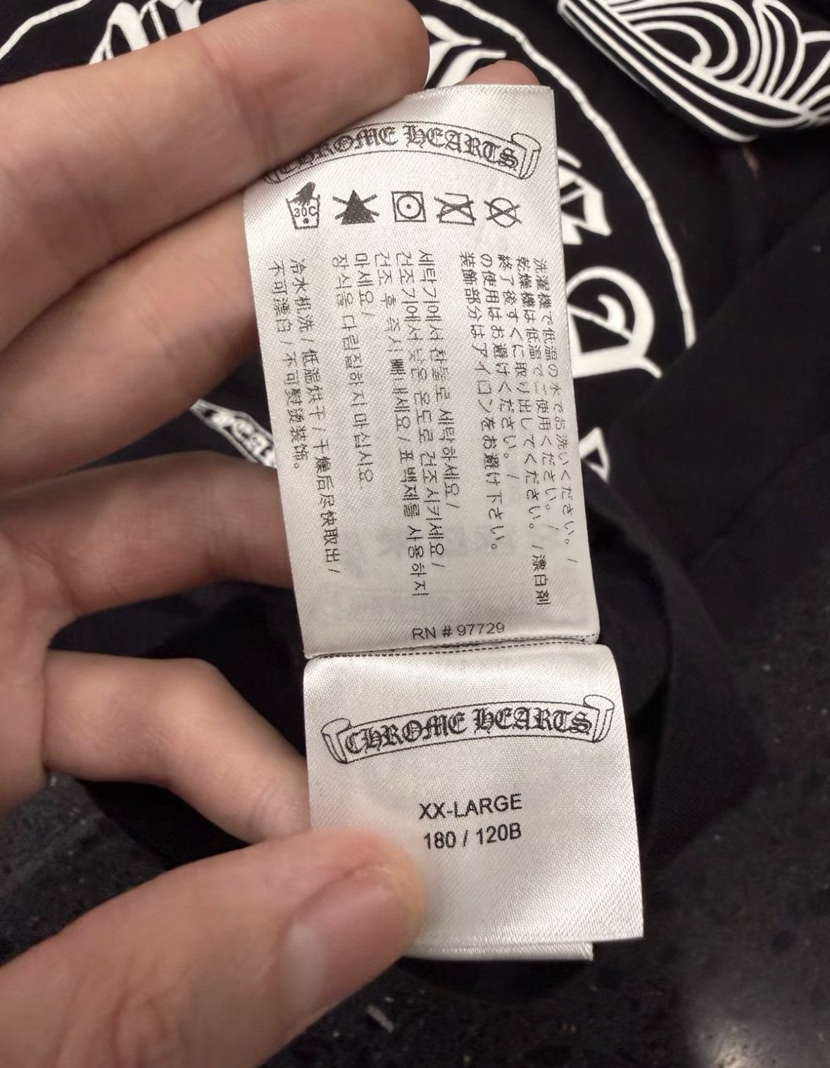 Chrome Hearts Chrome Hearts Long Sleeve T-Shirt. Size US XXL / EU 58 / 5 - 5 Thumbnail