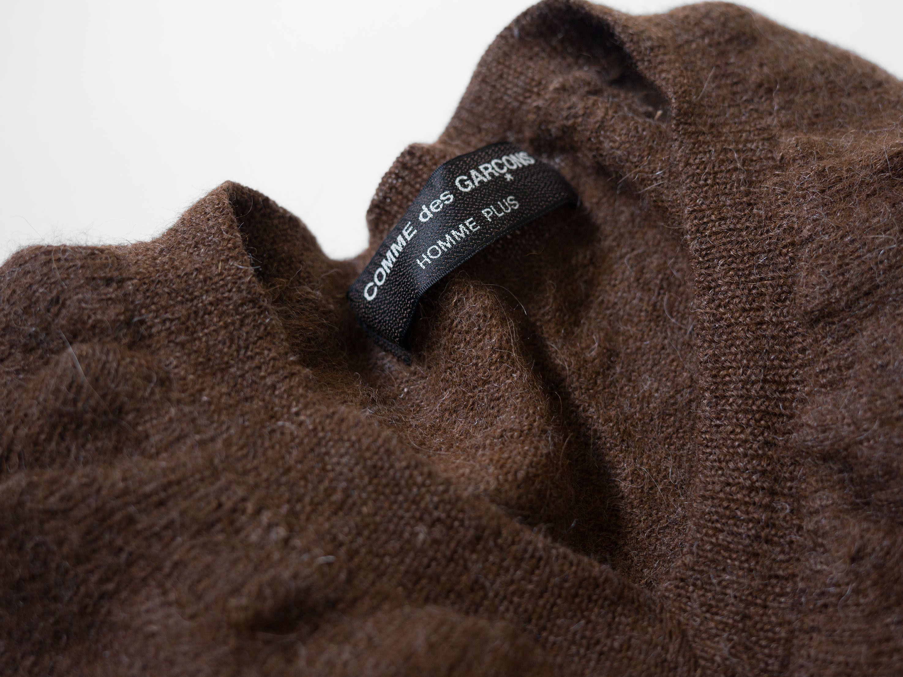 Comme des Garcons Homme Plus AW2004 COMME des GARCONS HOMME PLUS ALPACA V-NECK Size US M / EU 48-50 / 2 - 8 Thumbnail