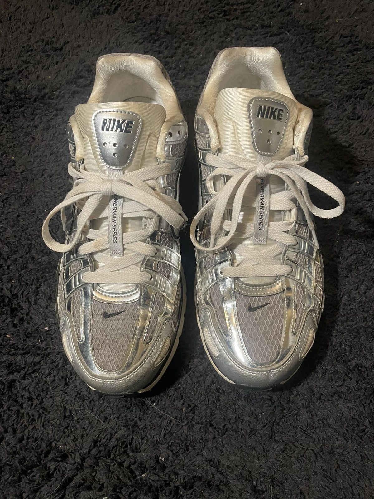 Nike Nike P-6000 Metallic Silver Size US 11 / EU 44 - 5 Thumbnail