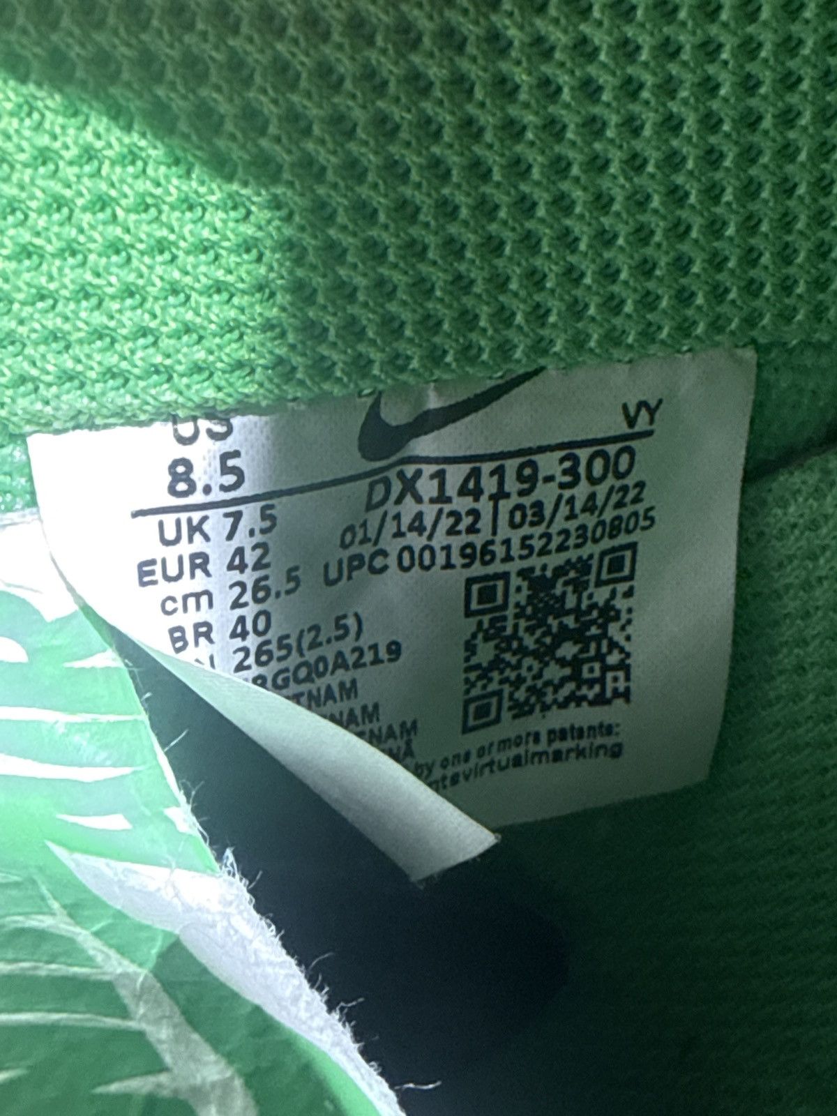 Nike × Off-White Nike air force 1 low off white brooklyn Size US 8.5 / EU 41-42 - 10 Thumbnail