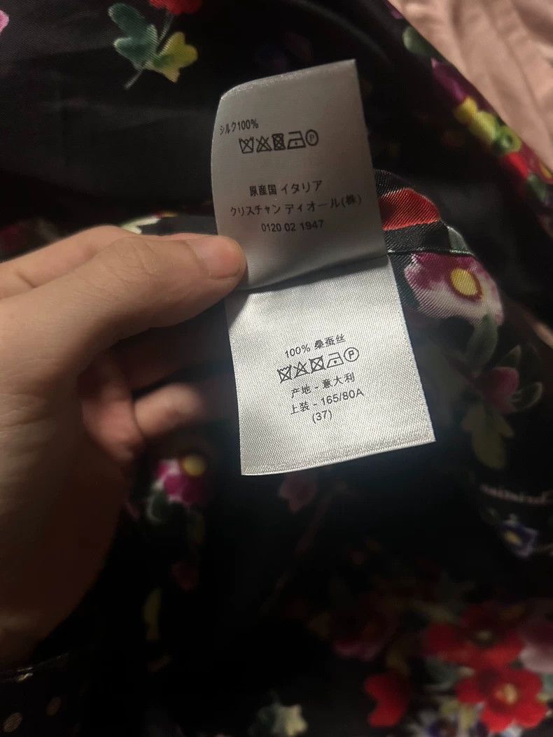 Dior Dior size 37 19SS Burt's Bees floral silk shirt 2502-Nextar Size US M / EU 48-50 / 2 - 6 Thumbnail
