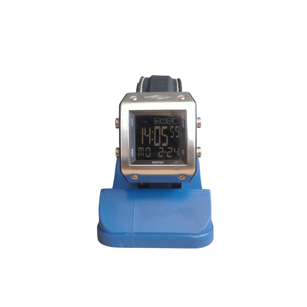 Umbro Digital Watch in Silver, Men's