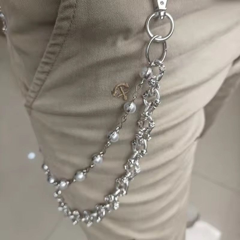 Jewelry Dice and Tribe Jean Motor Rock Wallet Chain Size ONE SIZE - 8 Thumbnail