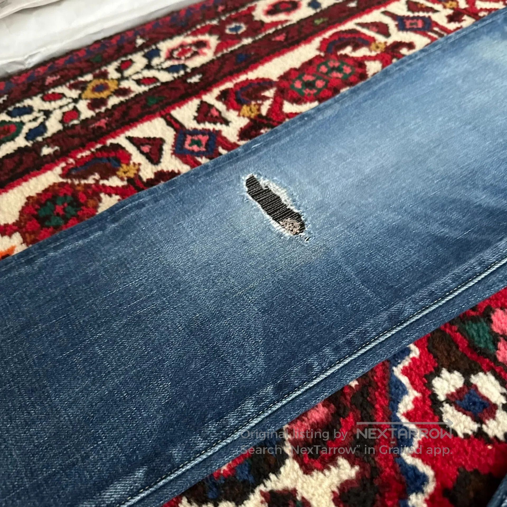 Visvim visvim 17aw 04d10 Washed Jeans. Size US 34 / EU 50 - 7 Thumbnail