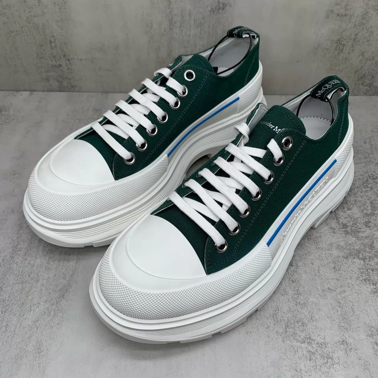McQ Alexander McQueen Alexander McQueen Green Martin Boots 42 98 New LX1083 Size US 9 / EU 42 - 1 Thumbnail