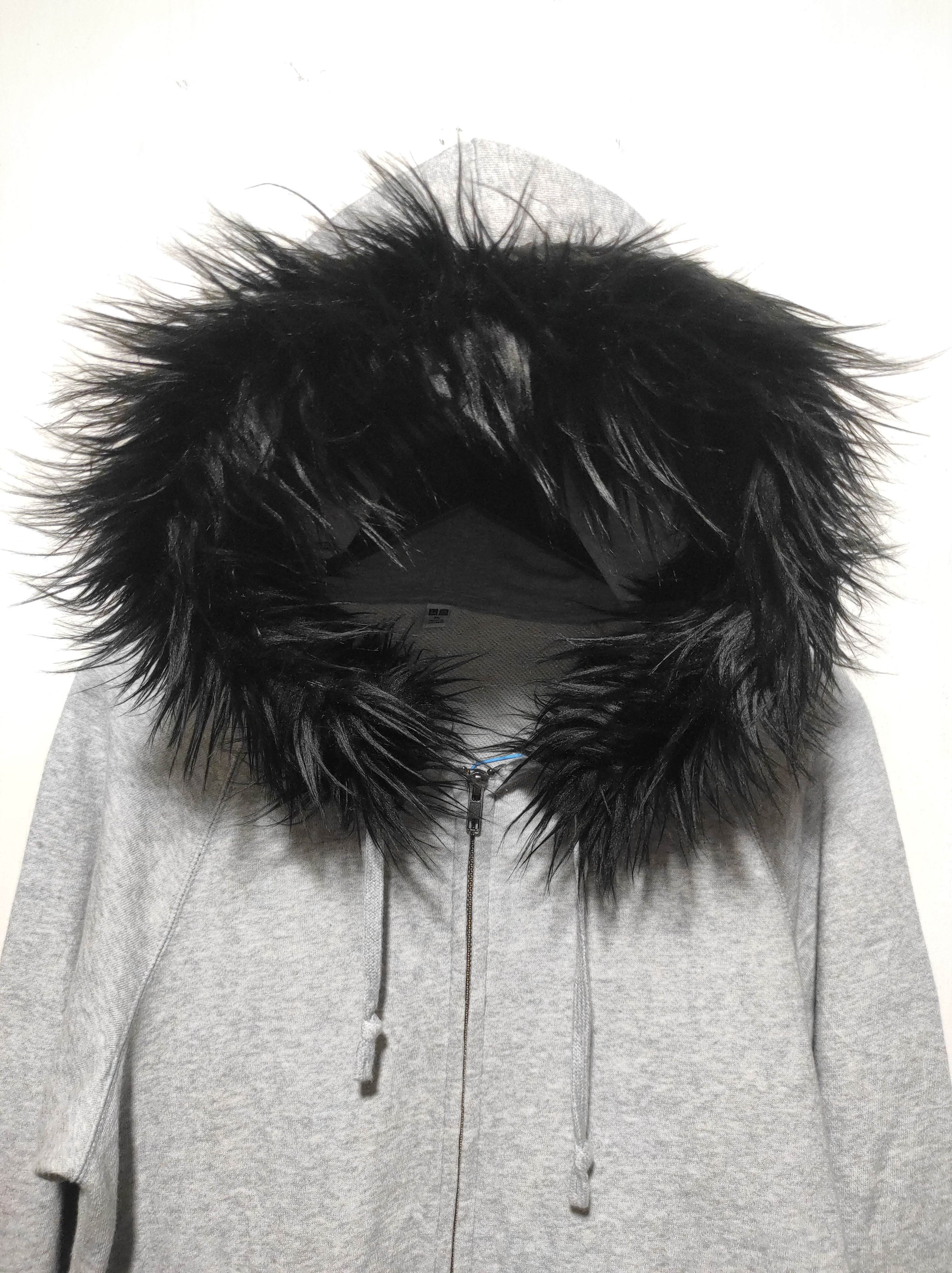 Japanese Brand Uniqlo Zip Fur Hoodie IfSixWasNine LGB style Size US M / EU 48-50 / 2 - 3 Thumbnail
