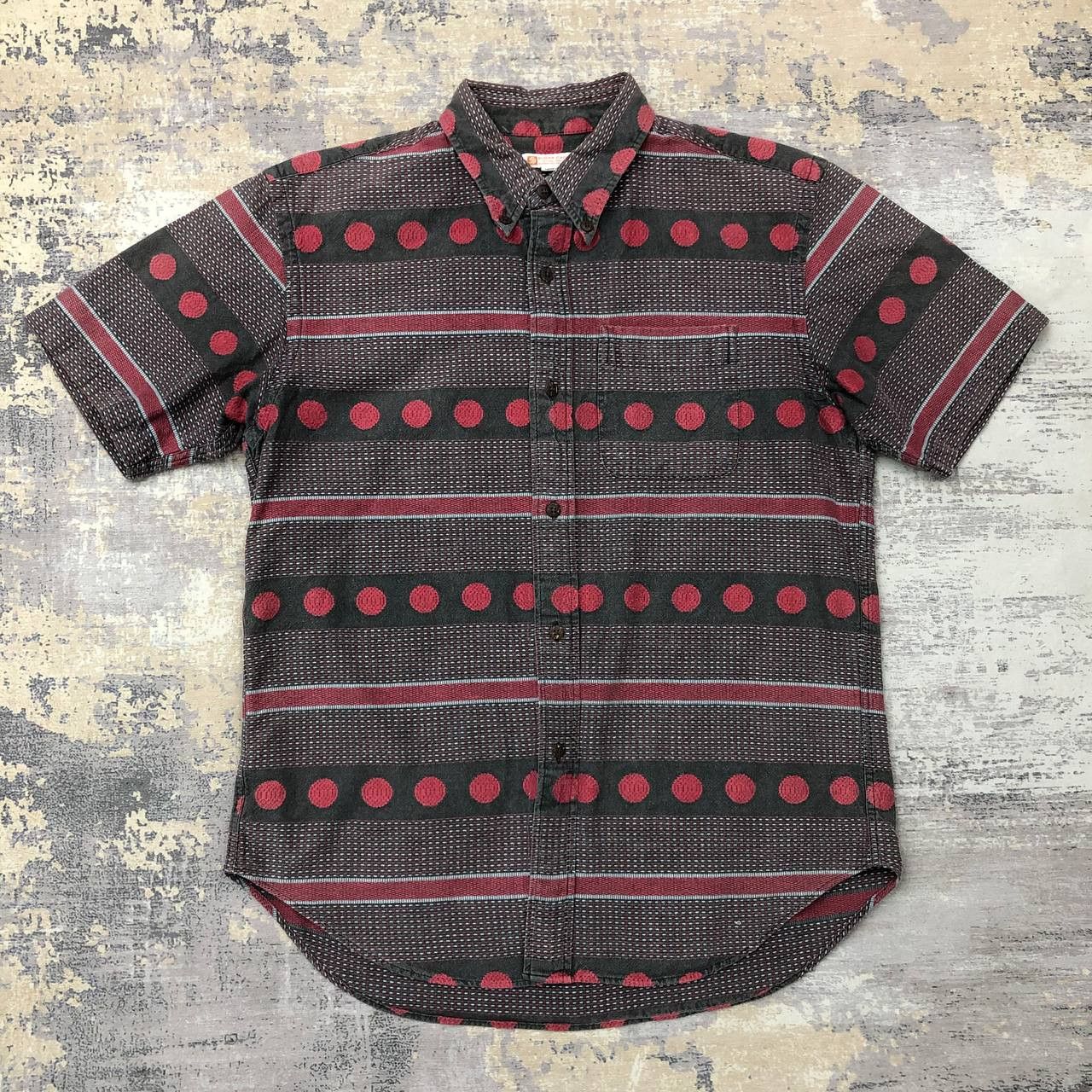 Japanese Brand × Sugar Cane T163 VTG SUGARCANE TOYO ENTERPRISE KNIT SHIRTS Size US M / EU 48-50 / 2 - 1 Thumbnail