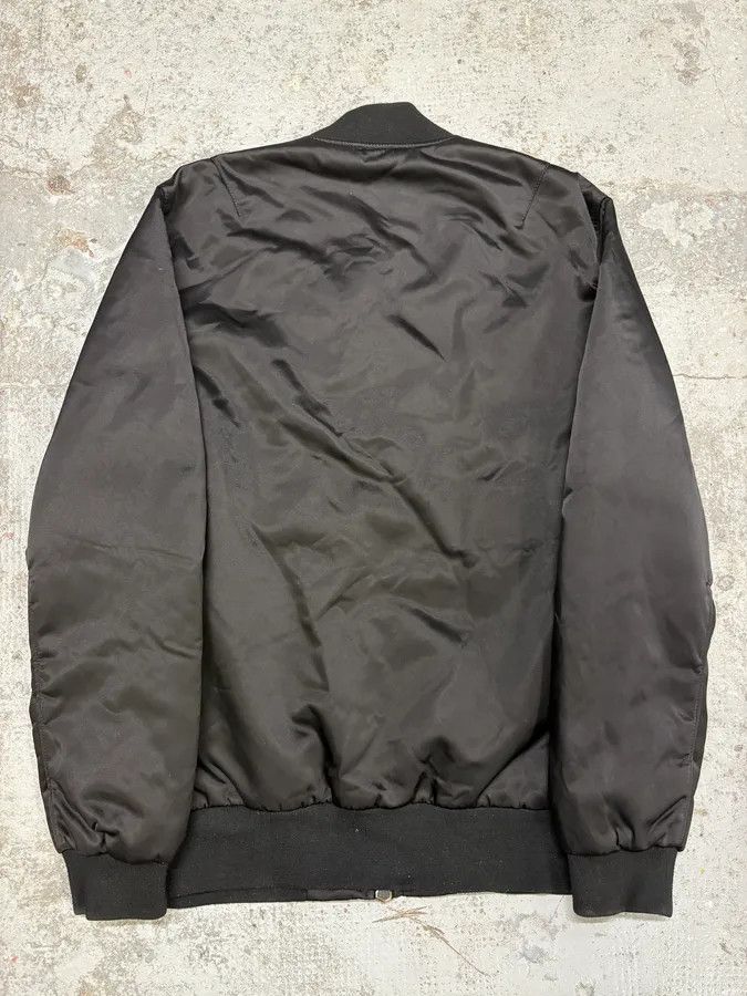 Acne Studios × Designer × Vintage AW2018 Acne Studios Selo Us Black Bomber Jacket Size US M / EU 48-50 / 2 - 6 Thumbnail