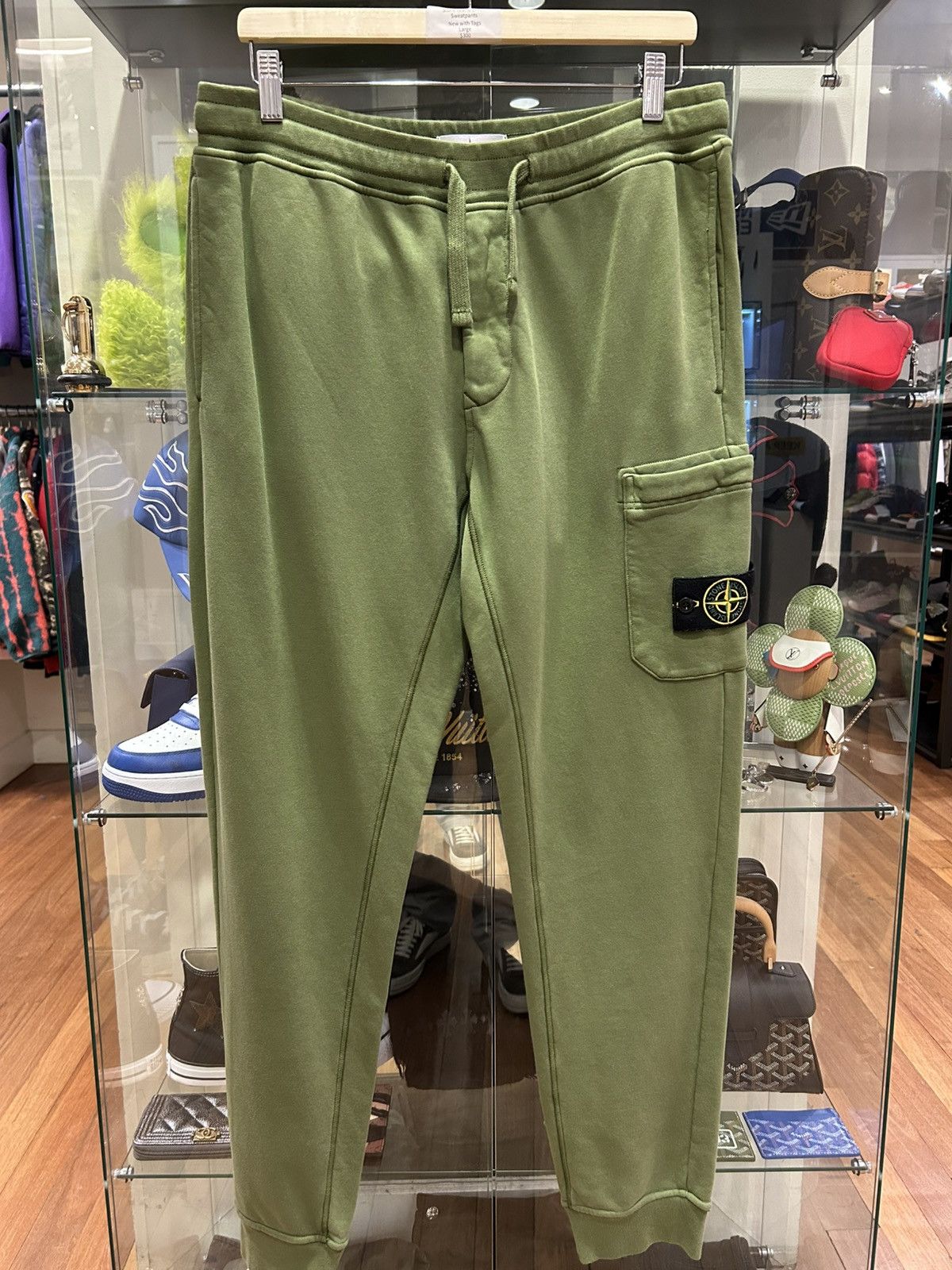 Stone Island Stone Island Sweatpants Green Size US 32 / EU 48 - 1 Thumbnail
