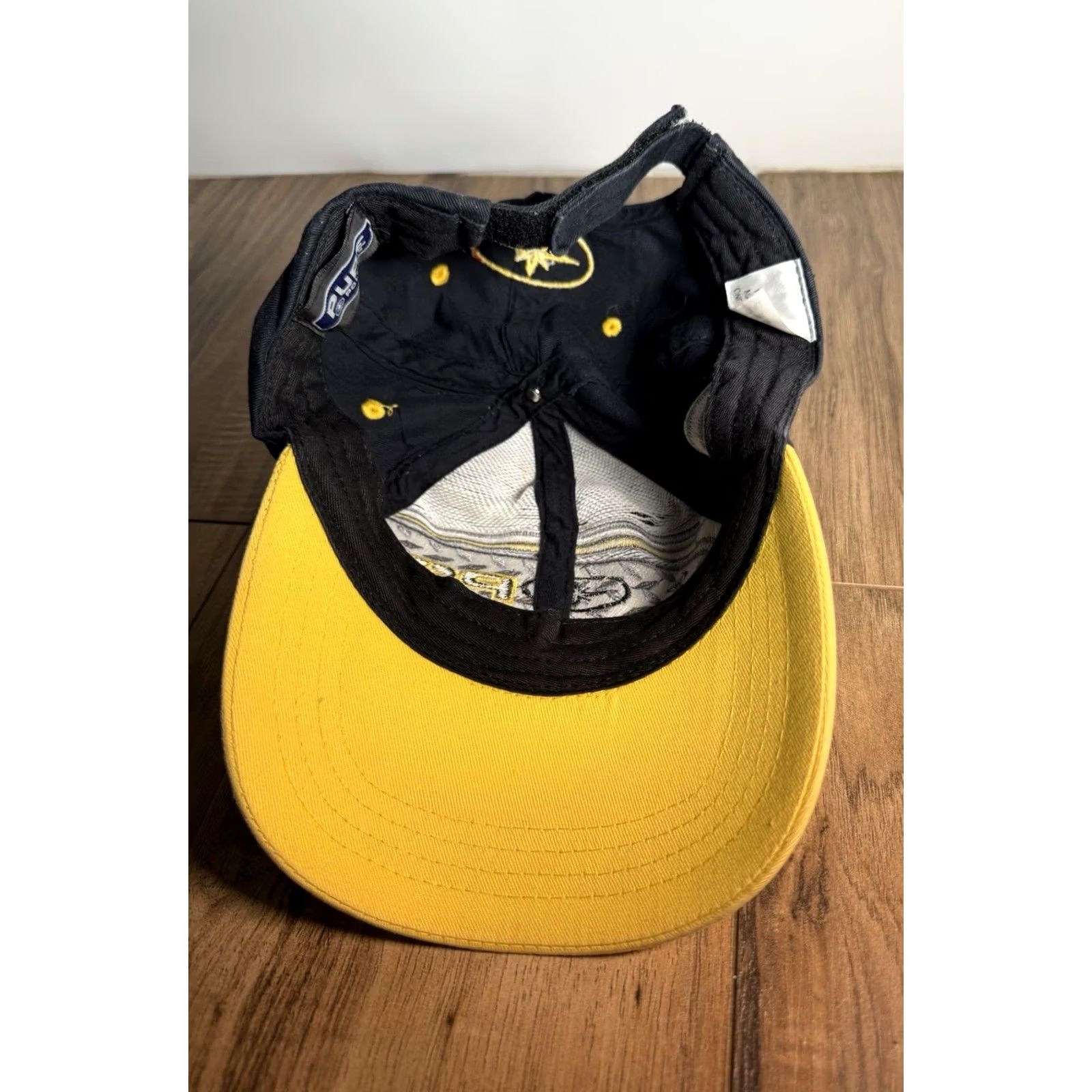 Vintage VINTAGE Polaris Hat Cap Strap Back Black Yellow Sportsman Power Sports Outdoors Size ONE SIZE - 5 Thumbnail