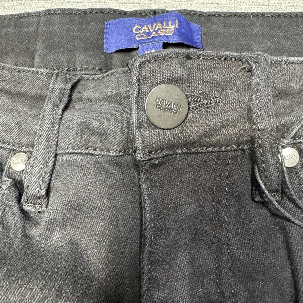 Roberto Cavalli NWT New $250 Roberto Cavalli Class High Rise Straight Leg C Size 27" / US 4 / IT 40 - 6 Thumbnail