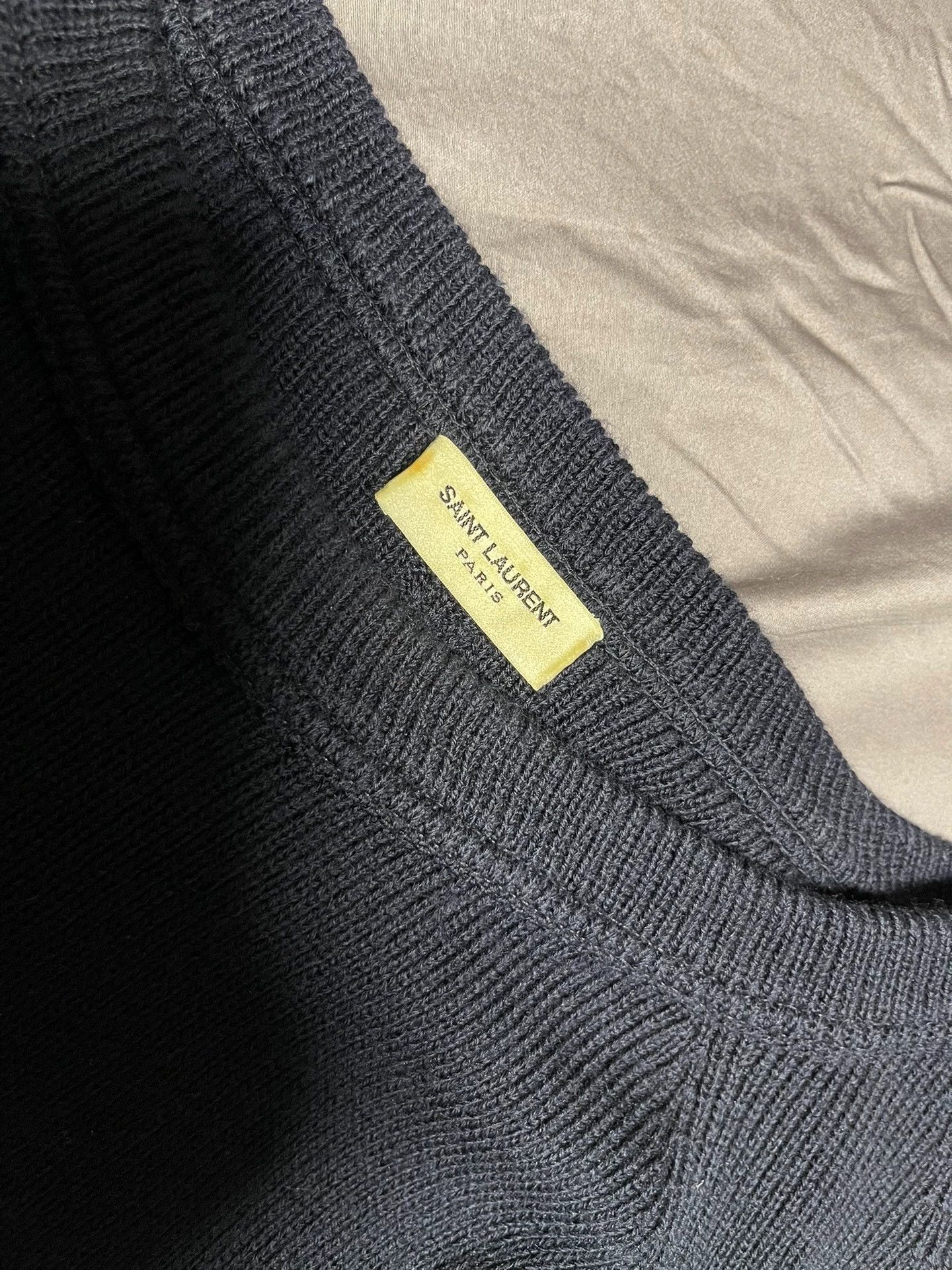 Saint Laurent Paris SLP 16SS Side Zip Colorblock Sweater M Size M / US 6-8 / IT 42-44 - 3 Thumbnail