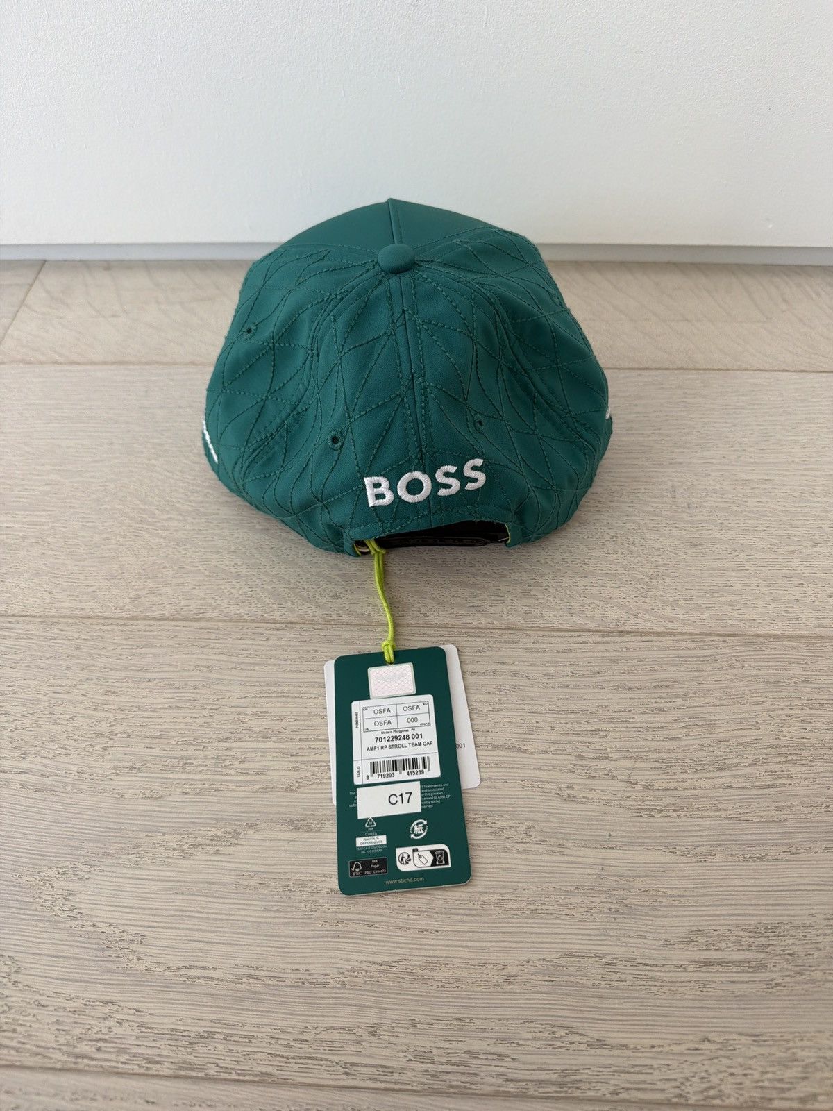Other Formula One Aston Martin Hat Size ONE SIZE - 4 Thumbnail
