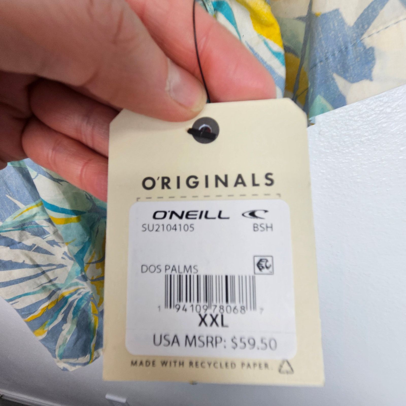 O'Neill O'Neill Menss Dos Palms Tropical Haiwaiian Shirt XXL Resort Size US XXL / EU 58 / 5 - 7 Thumbnail