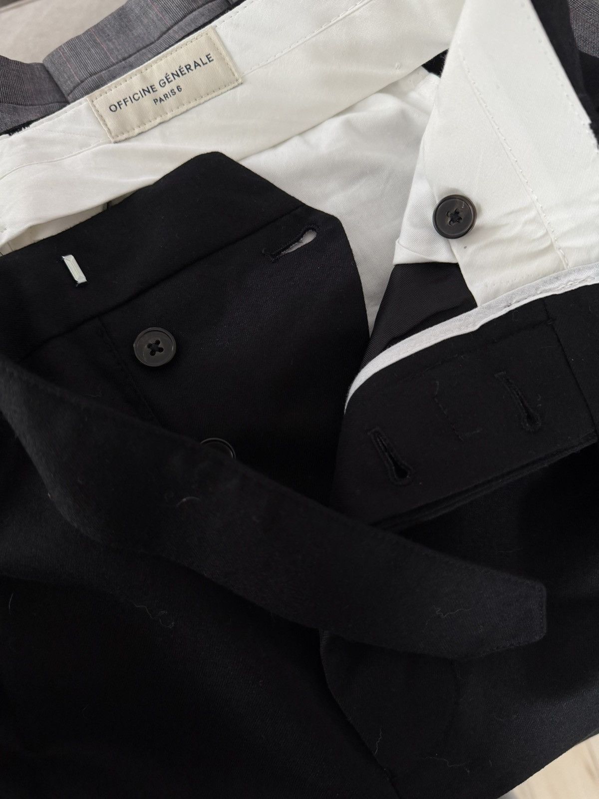 Officine Generale Officine Generale belted wool pants Size 48R - 5 Thumbnail
