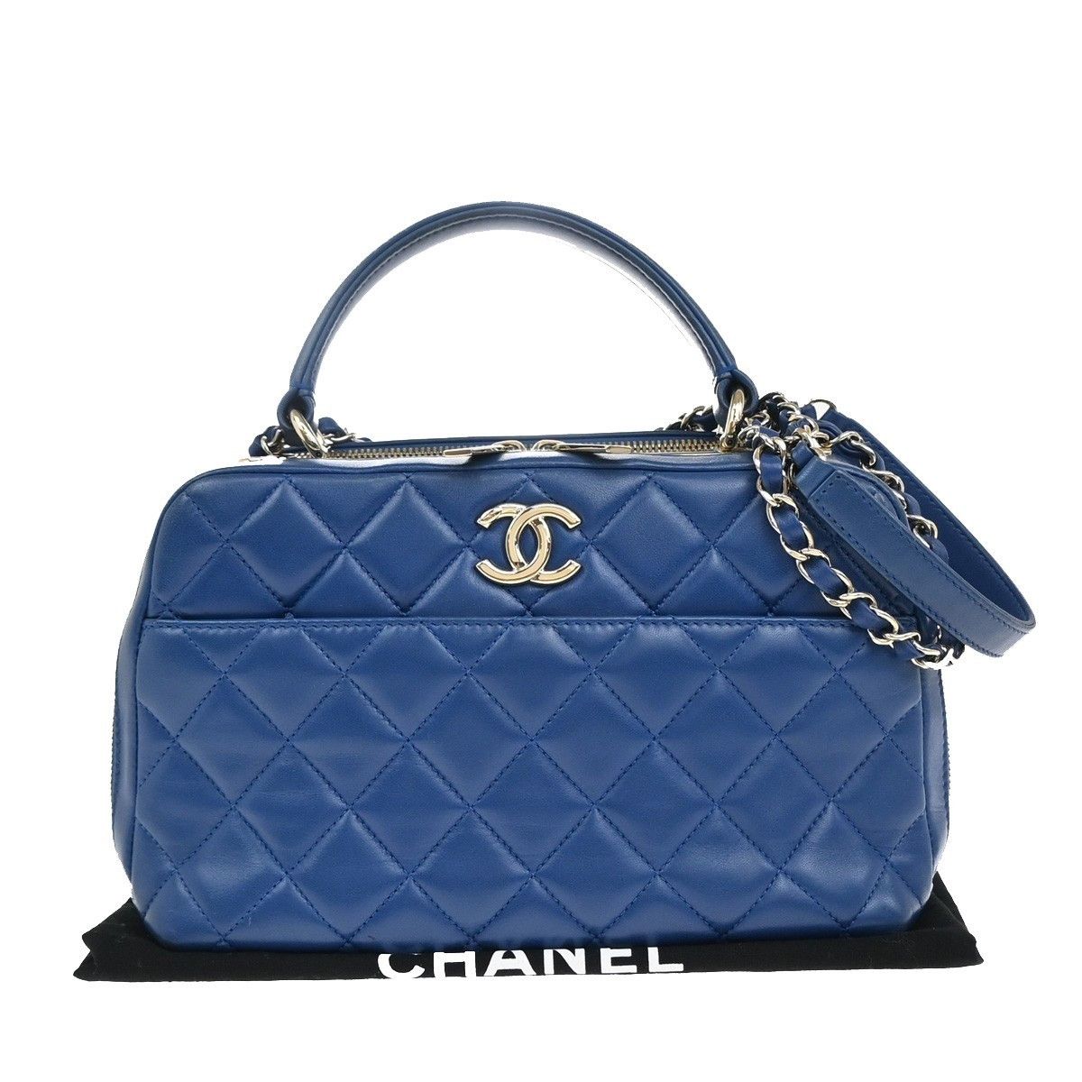 Chanel Trendy CC Bowling Bag Quilted Lambskin