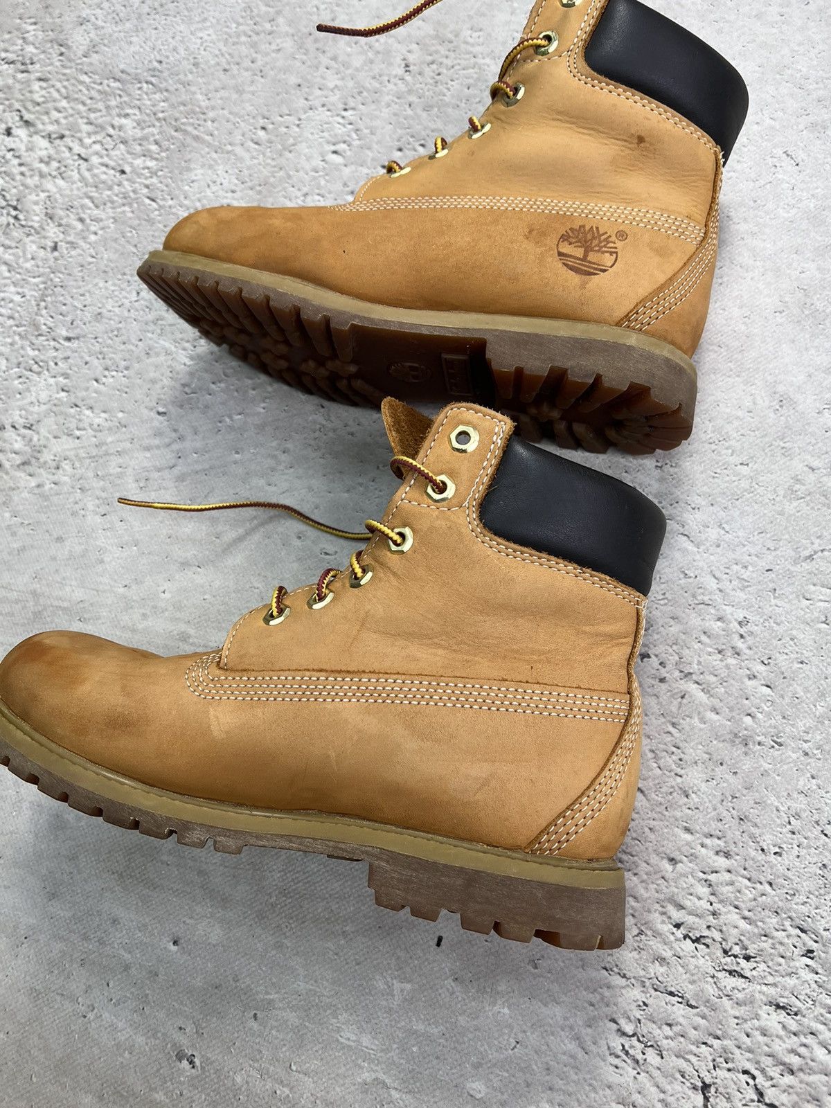 Timberland Rare leather brown timberland high boots y2k Size US 7 / EU 40 - 11 Thumbnail