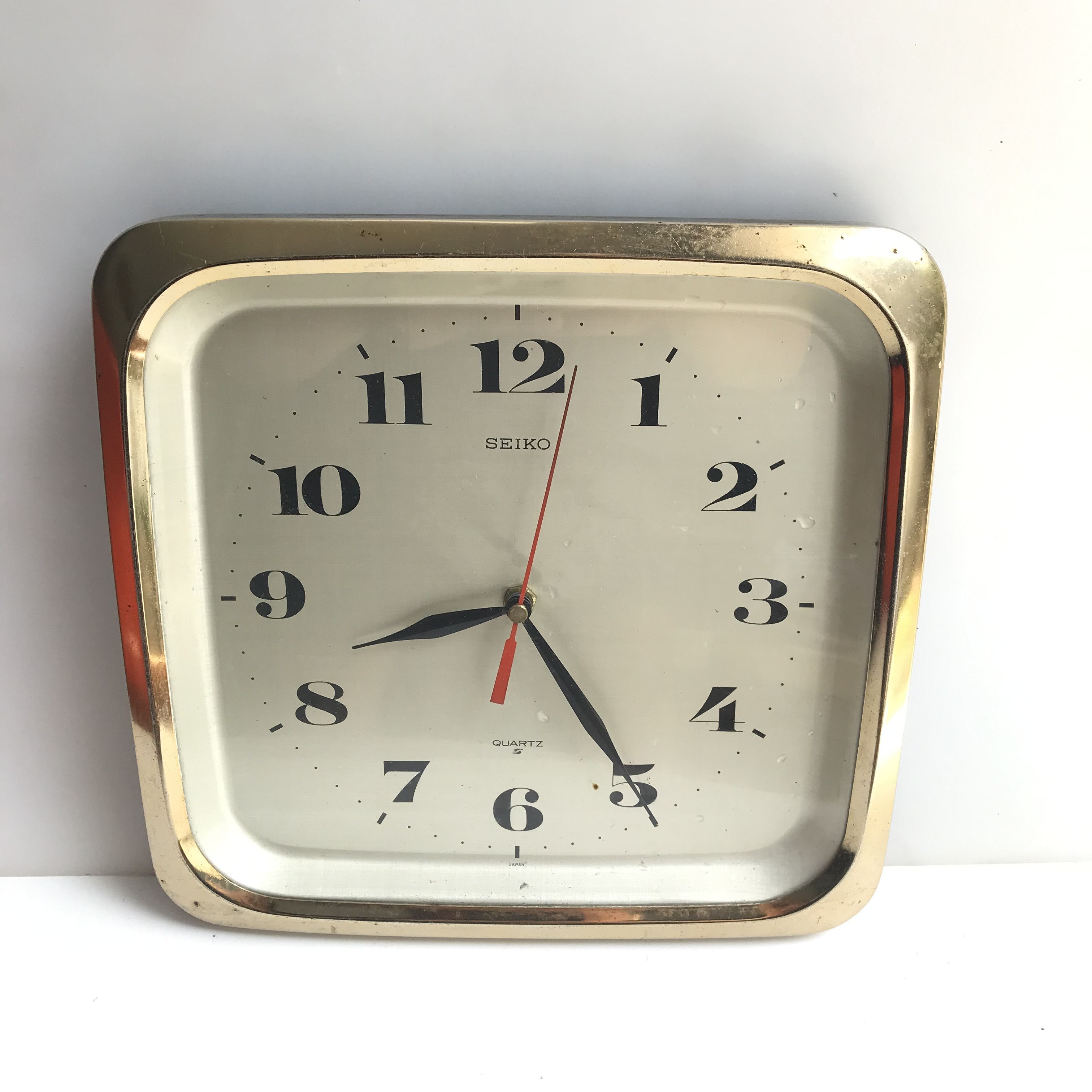 Japanese Brand Vintage Seiko Japan Wall Clock Vintage Space age midcentury Size ONE SIZE - 4 Thumbnail
