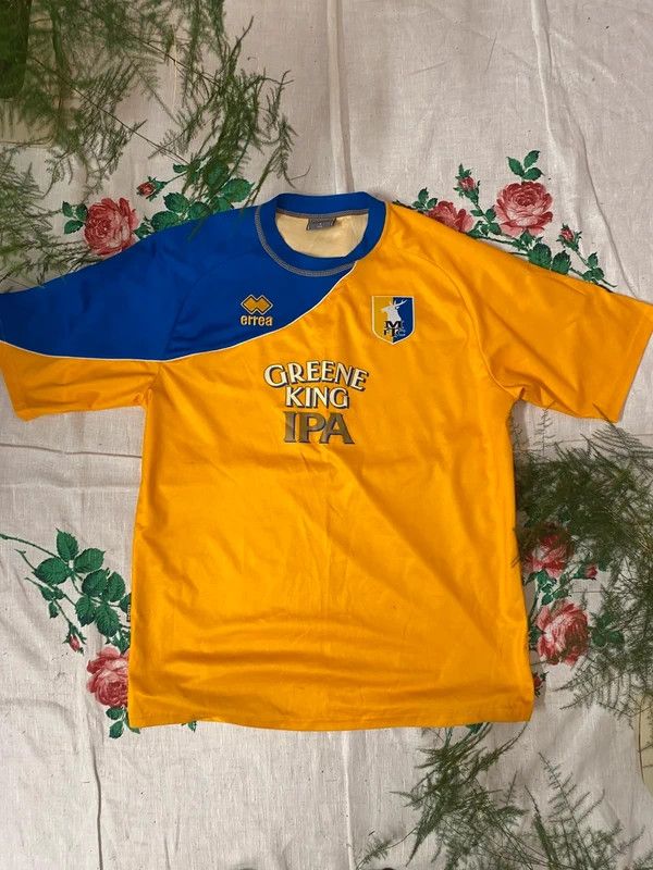 Errea Mansfield Town 2011/12 Erreà Home Shirt Vintage Jersey XL Size US XL / EU 56 / 4 - 6 Thumbnail