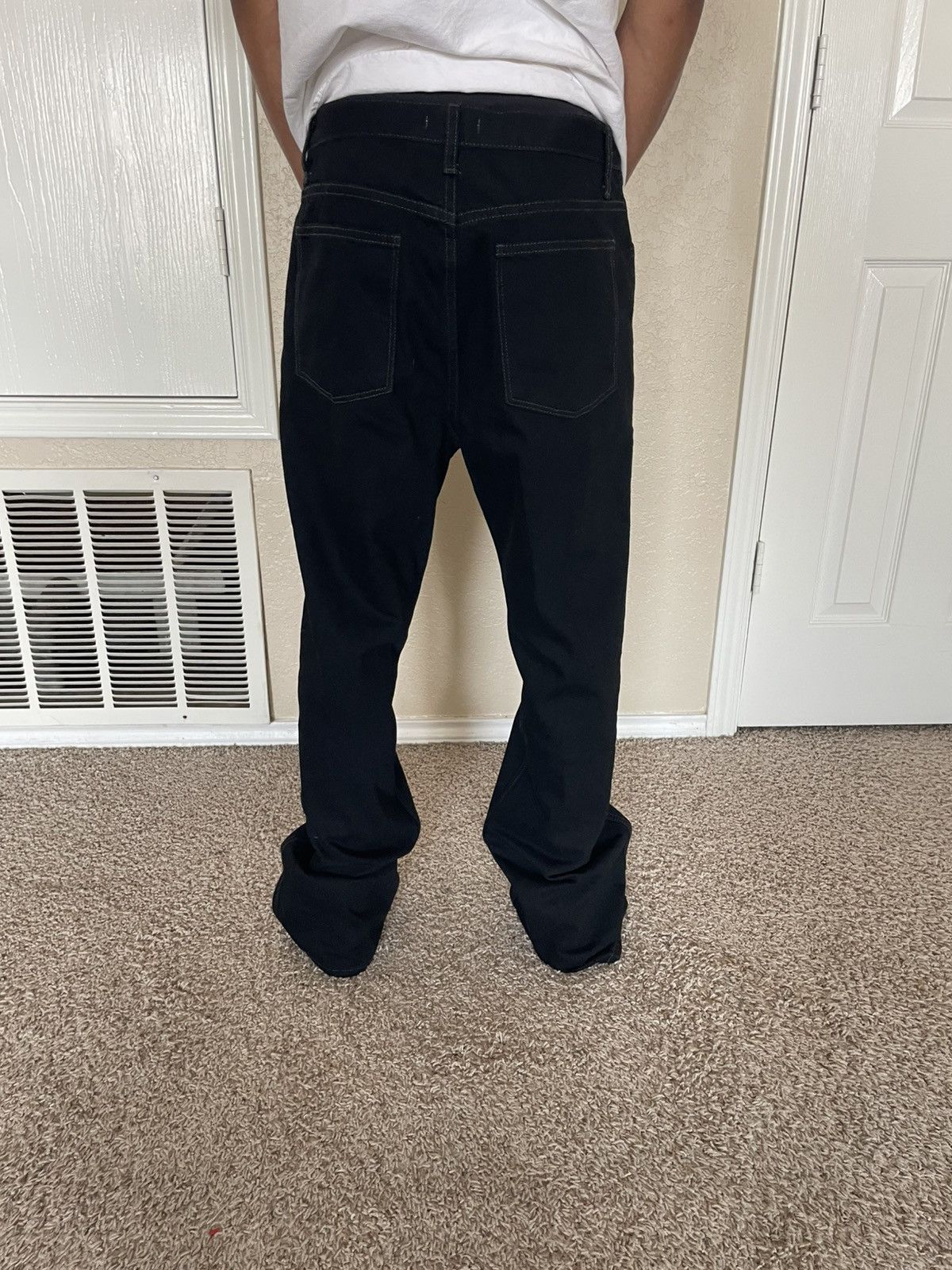 Lemaire × Uniqlo Wide leg Denim Jean Size US 30 / EU 46 - 4 Thumbnail