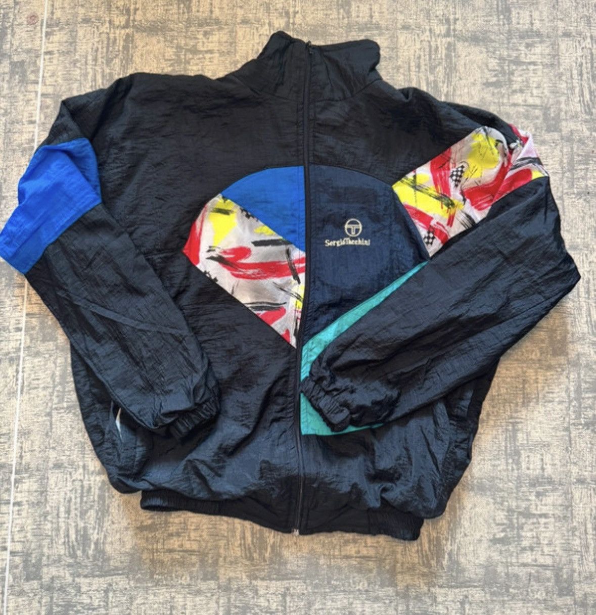 Sergio Tacchini × Vintage ❤️ Steals ❤️ Sergio Tacchini Light Jacket Size US L / EU 52-54 / 3 - 1 Thumbnail
