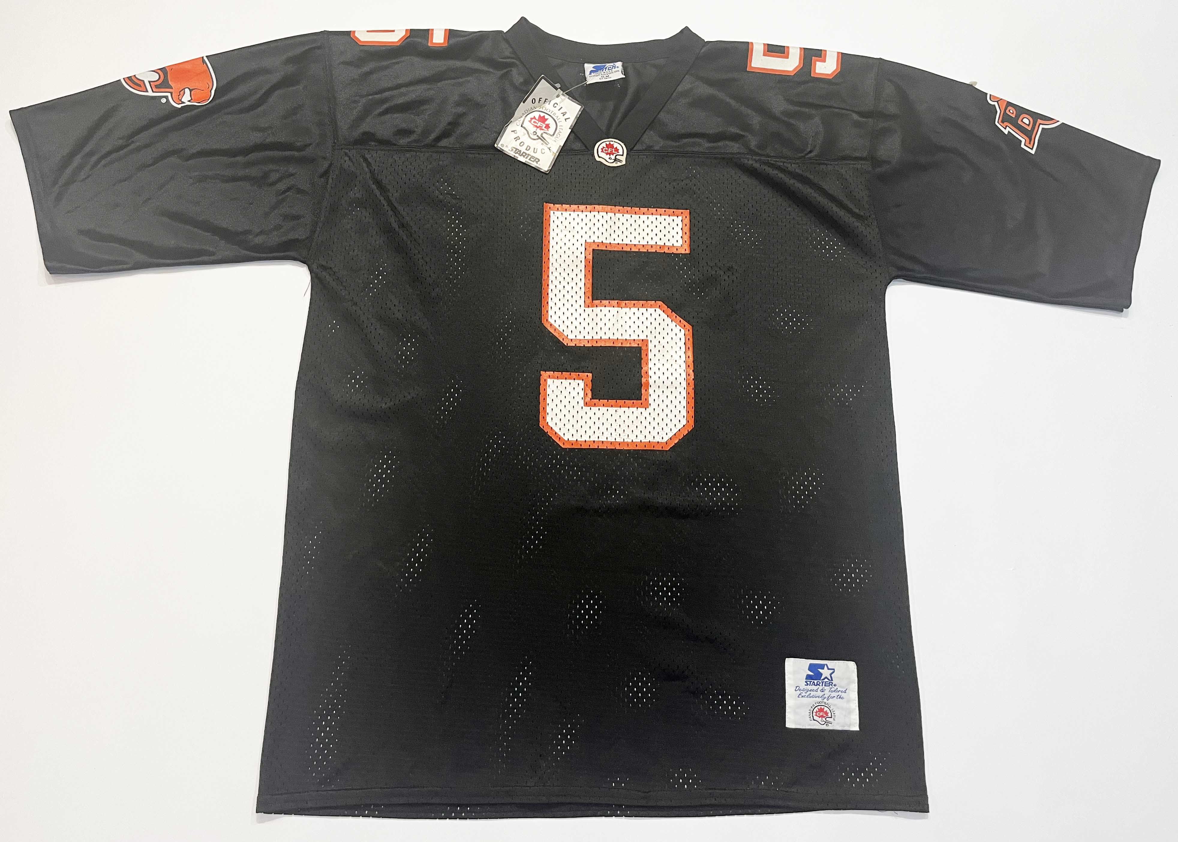 Starter Vintage Starter CFL BC Lions #5 Football Jersey Size US M / EU 48-50 / 2 - 1 Thumbnail