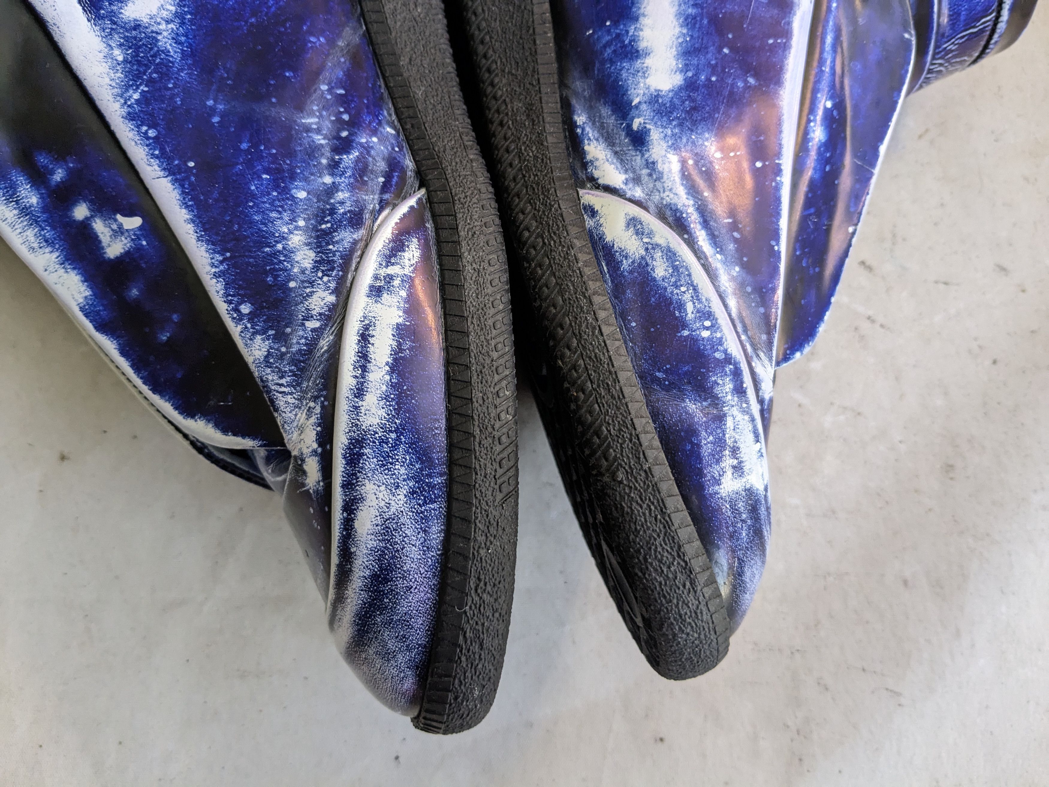 Maison Margiela Maison Margiela Future Blue Black 12 45 Leather High Tops Size US 11 / EU 44 - 11 Thumbnail