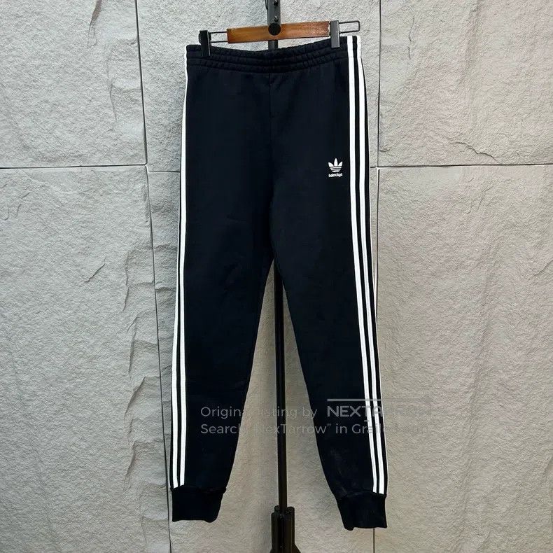 Balenciaga Balenciaga size S Adidas Collab Striped Wide Leg Sweatpant Size US 27 - 1 Thumbnail