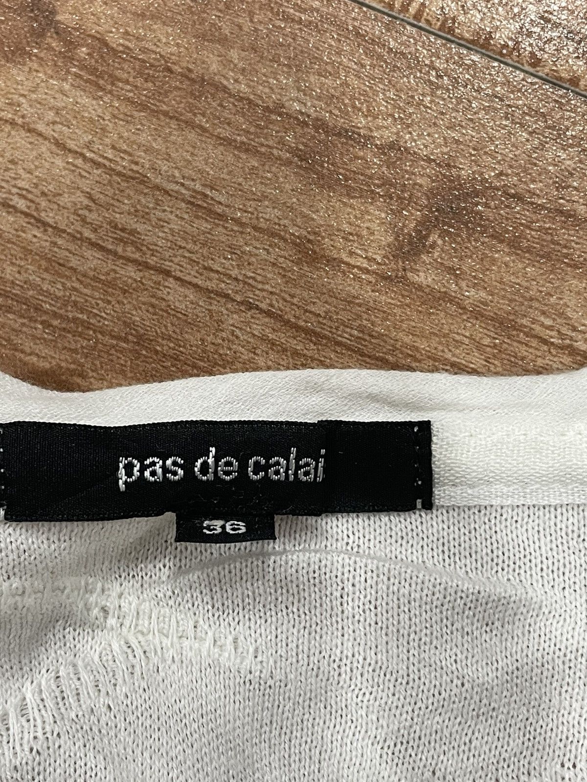 Designer × Pas de Calais × Vintage Pas de Calais white Blouse Size XS / US 0-2 / IT 36-38 - 3 Thumbnail