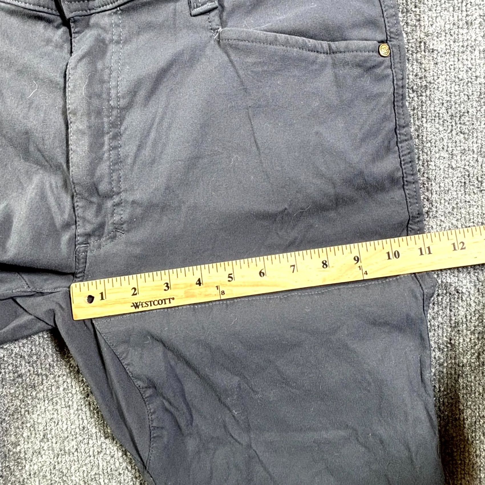 Wrangler Wrangler Windbreaker Pant Men 36x32 Gray Nylon Gorpcore Hiking Camping Stretch Size US 36 / EU 52 - 7 Thumbnail