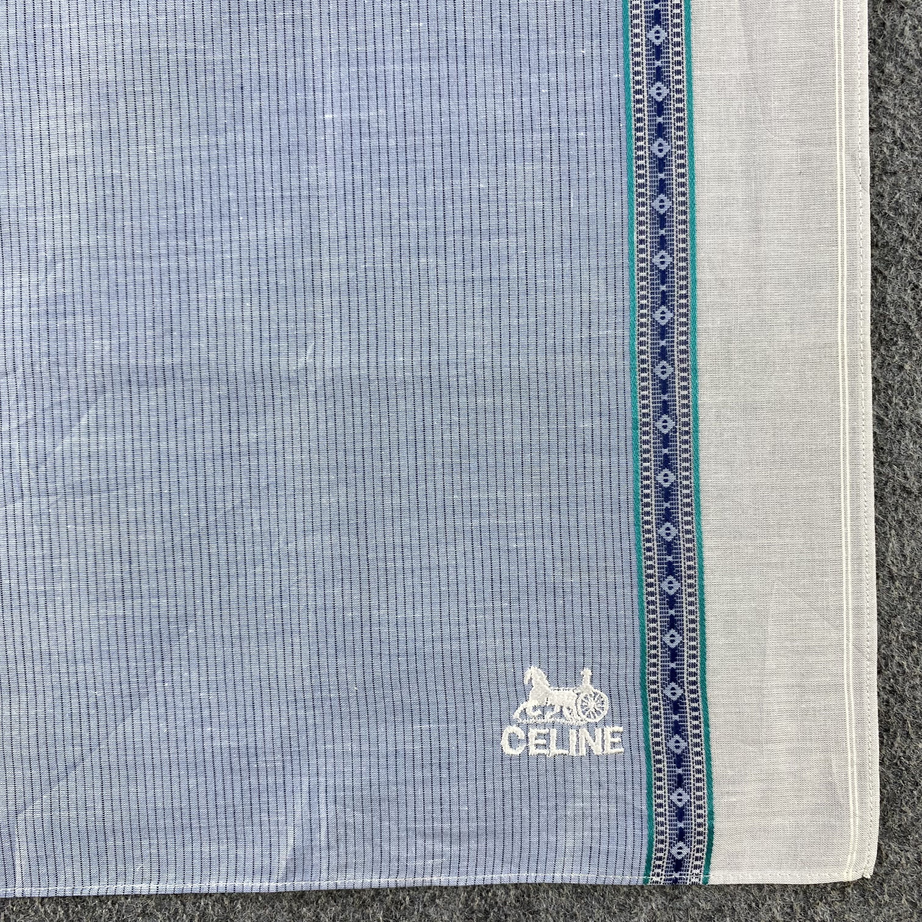 Celine × Vintage Celine Handkerchief/Neckerchief/Bandana HC775 Size ONE SIZE - 3 Thumbnail