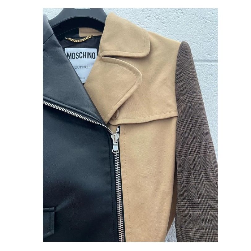 Moschino AW20 Moschino Couture Jeremy Scott Biker Jacket sleeves Size XL / US 12-14 / IT 48-50 - 7 Thumbnail