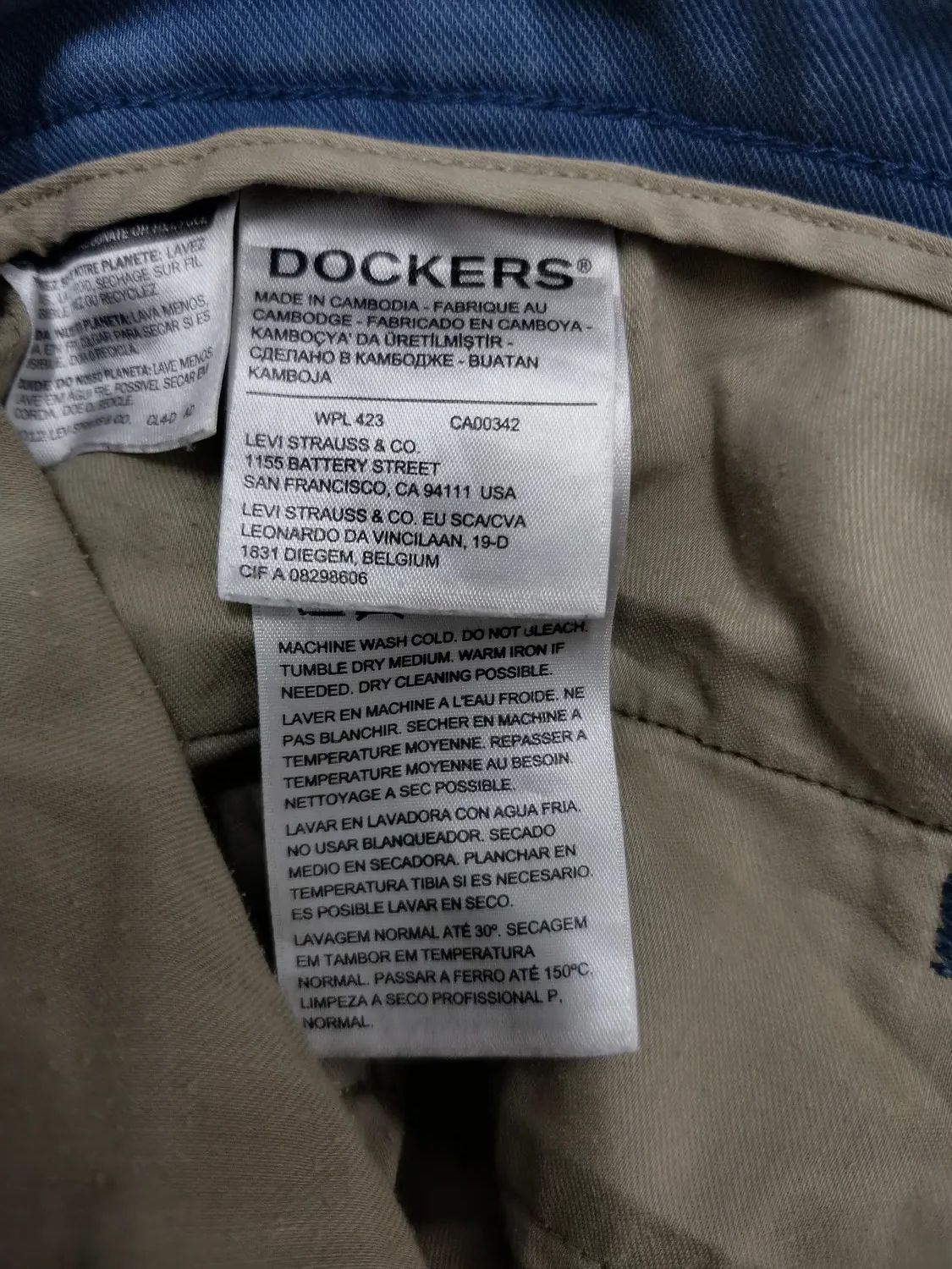 Dockers Dockers Alpha Khaki Pants Size US 33 - 12 Thumbnail
