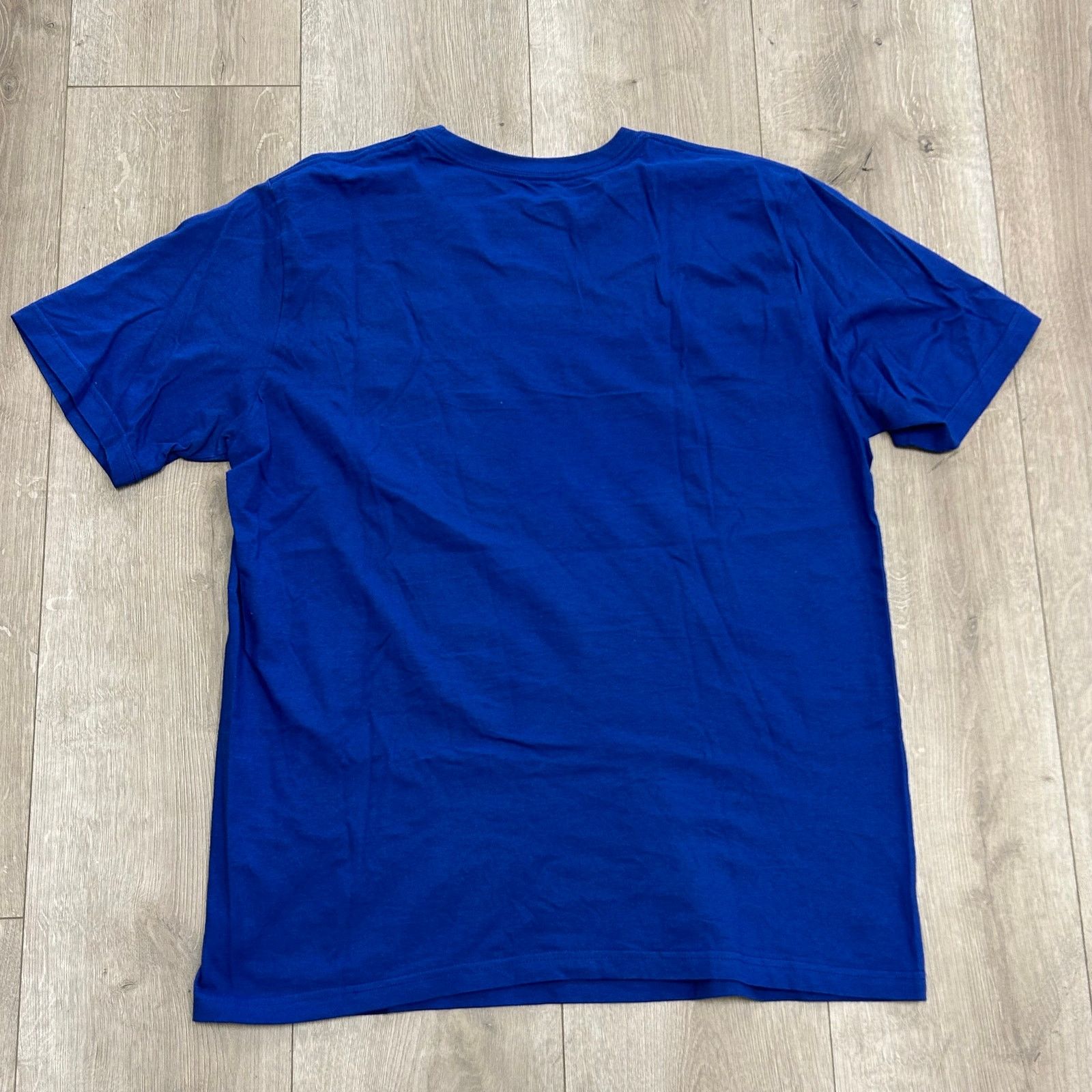 Nike Nike Just Do It Swoosh Logo Blue Tee T Shirt Size Large Size US L / EU 52-54 / 3 - 6 Thumbnail