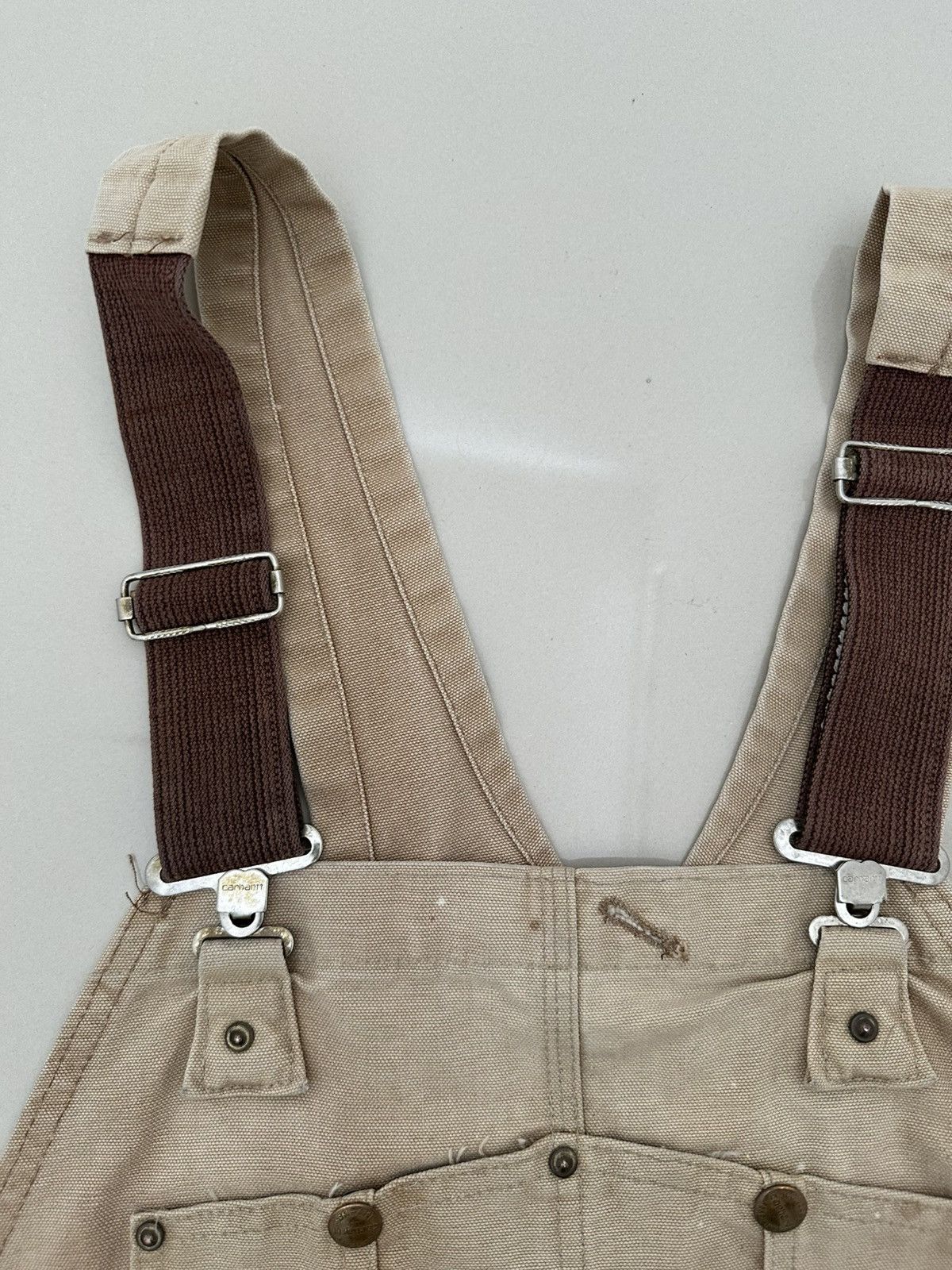 Carhartt VTG 100 Years Annaversry Carhartt Overall Worker Double Knee Size US 36 / EU 52 - 13 Thumbnail