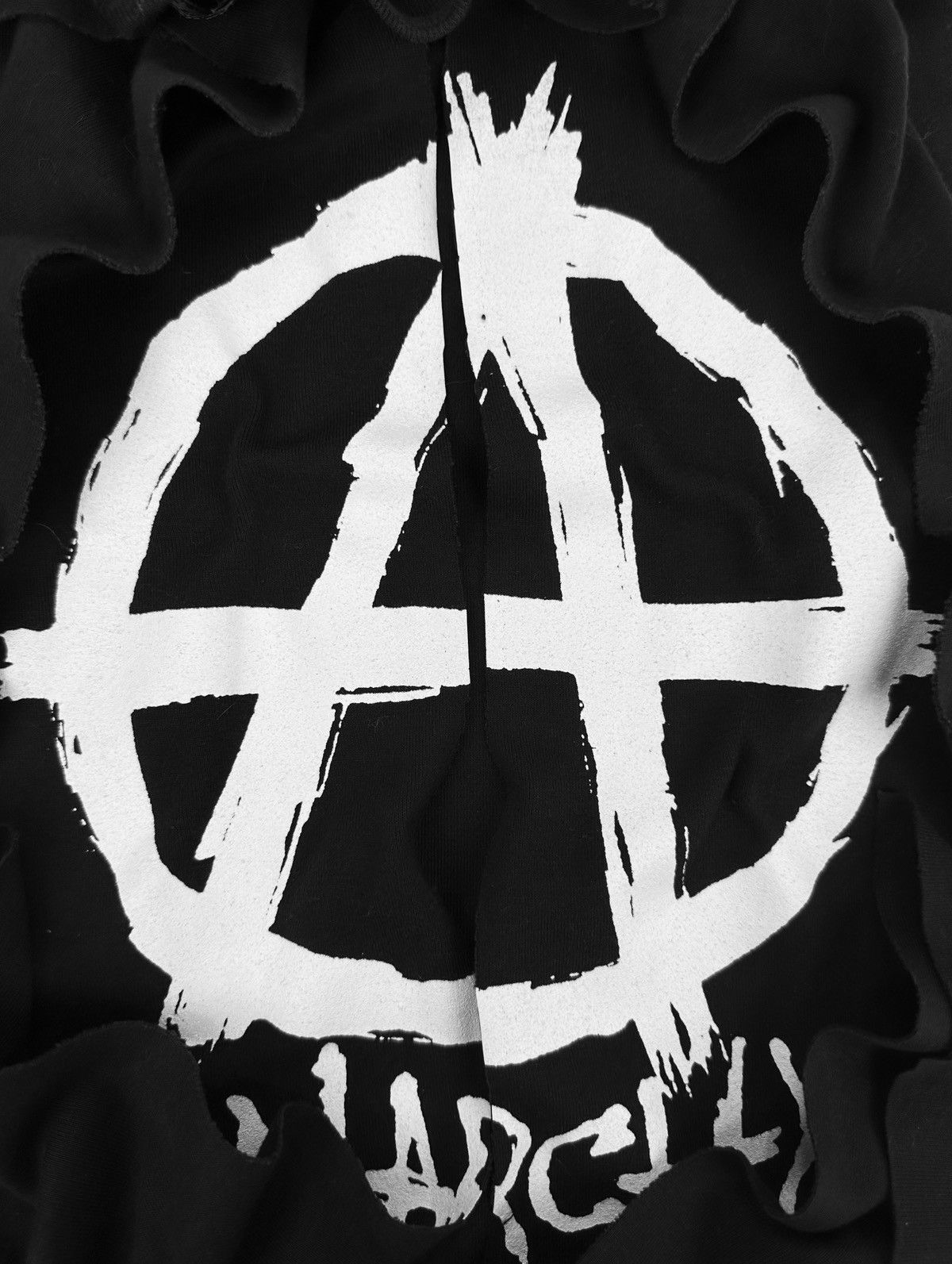 Raf Simons AW98 Raf Simons ‘Anarchy’ Motif Radioactivity Split Vest Size US S / EU 44-46 / 1 - 5 Thumbnail