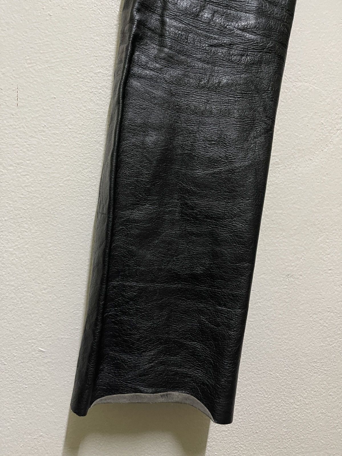 Genuine Leather × Vintage Leather Pants Biker Size US 29 - 11 Thumbnail