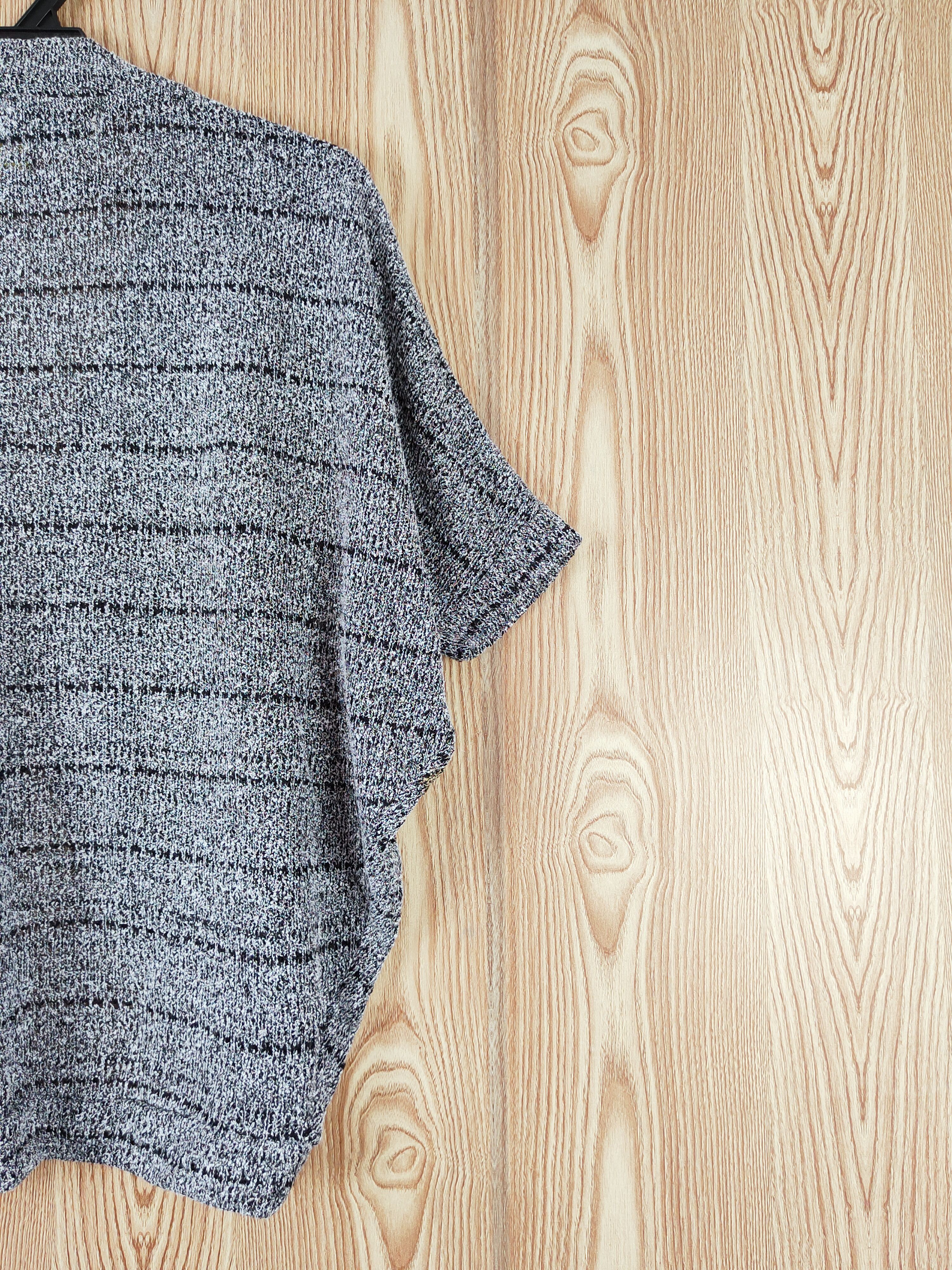 Japanese Brand Ventviolet batwing Black Knitwear Cardigan #W768 Size M / US 6-8 / IT 42-44 - 9 Thumbnail