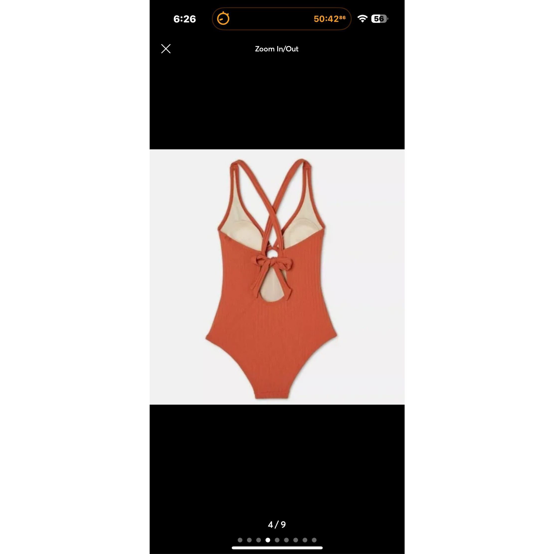 Target Basics NWT TARGET KONA SOL Wide Ribbed Ring Medium Coverage One Pie Size L / US 10 / IT 46 - 4 Thumbnail