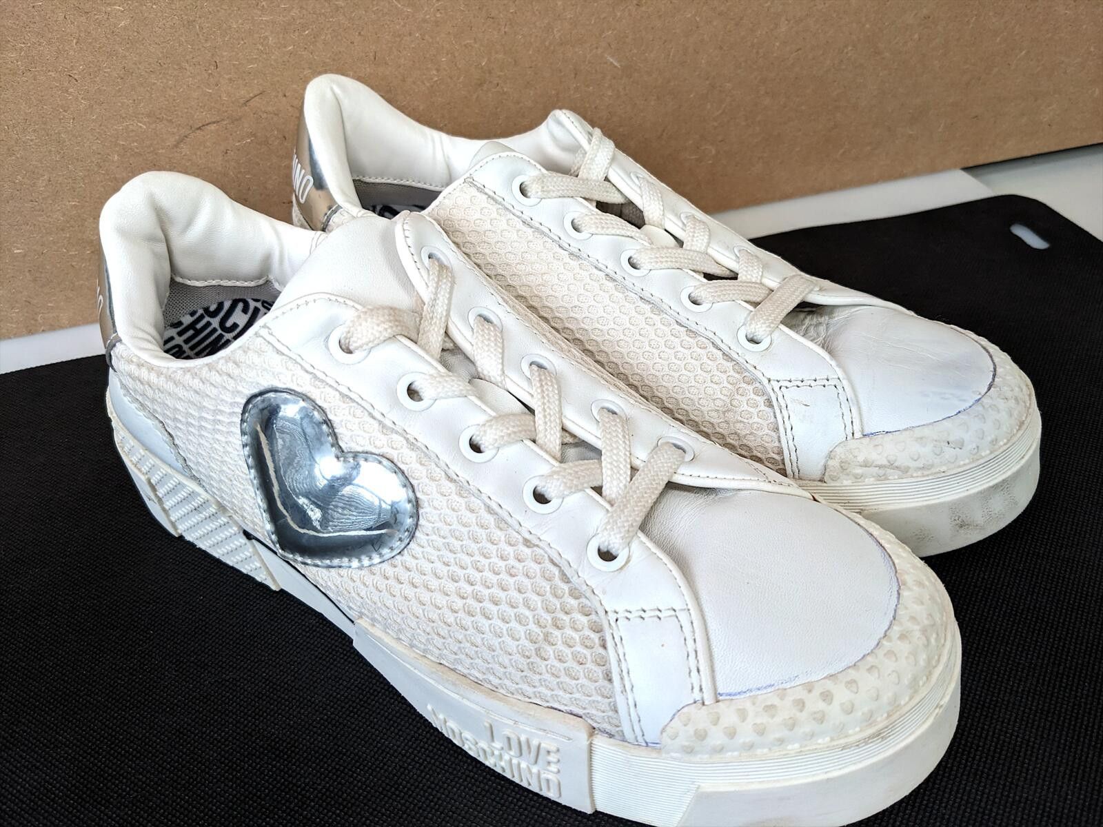 Moschino Love Moschino Silver Heart Women Sneakers Bangladesh US 7.5 Size US 7.5 / IT 37.5 - 11 Thumbnail