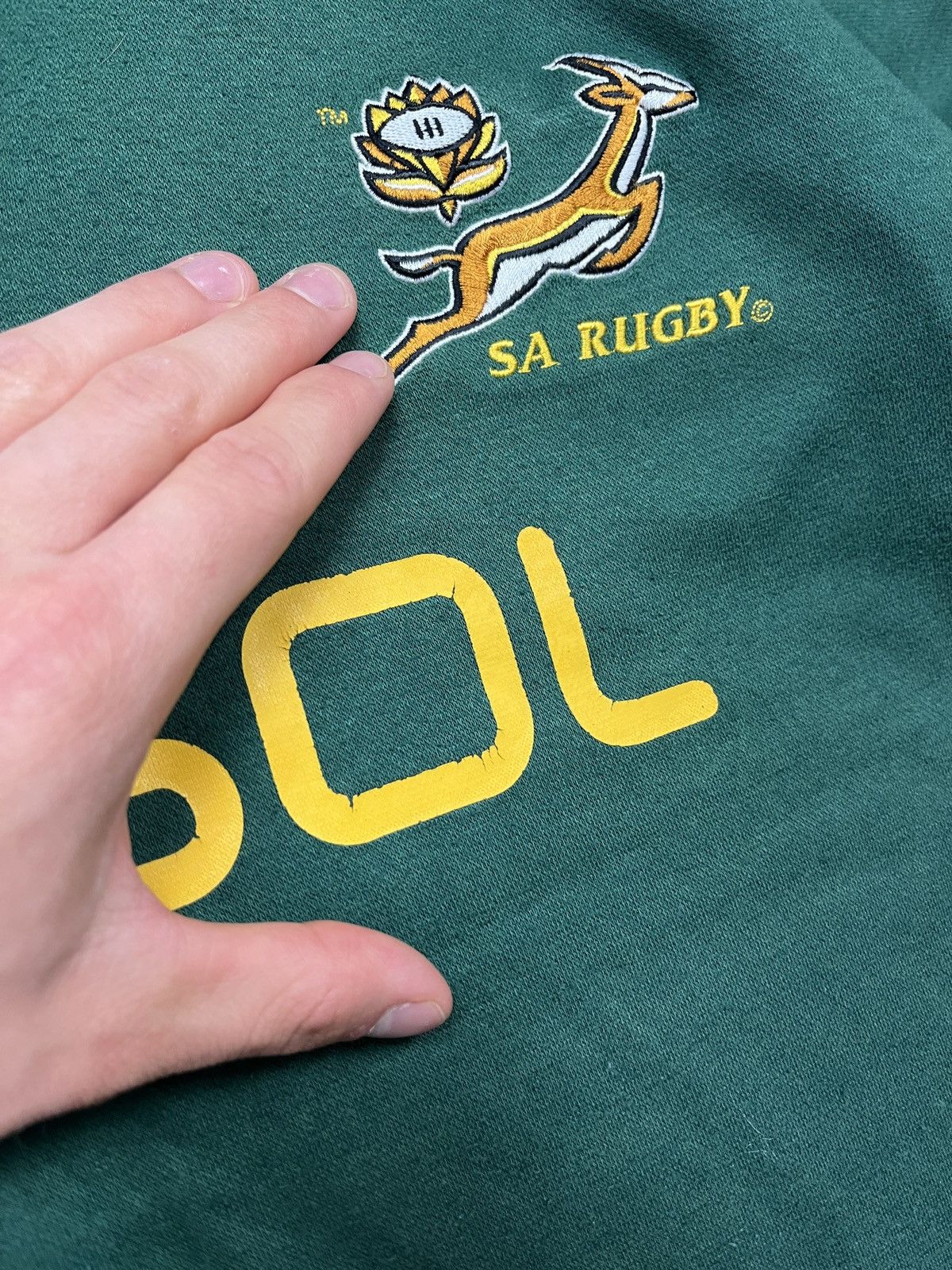 Canterbury of New Zealand Vintage 2000’s Canterbury South Africa Rugby Shirt Y2k Rare Size US L / EU 52-54 / 3 - 9 Thumbnail