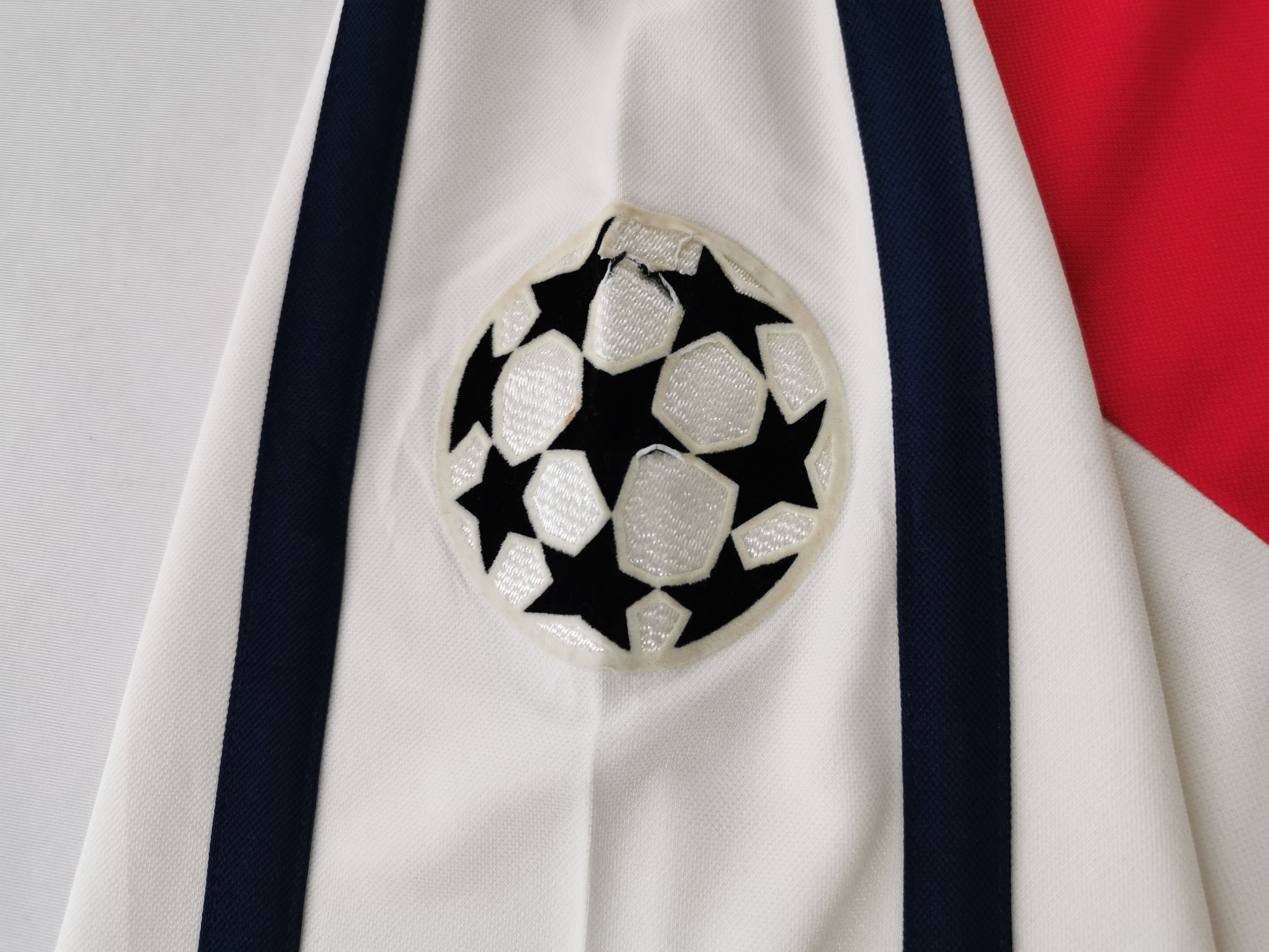 Nike Vintage 90s Nike Arsenal F.C. Pires #7 Made In Portugal Size US XL / EU 56 / 4 - 6 Thumbnail