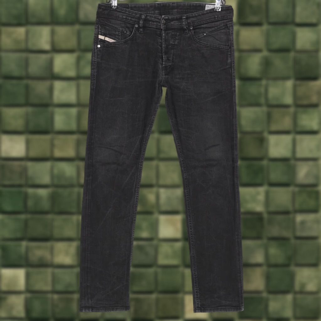 Diesel DIESEL BELTHER 0886Z Jeans Men Slim Tapered Regular 31/32 Stretch W31 L32 Grey DZ7678 Size US 31 - 1 Thumbnail