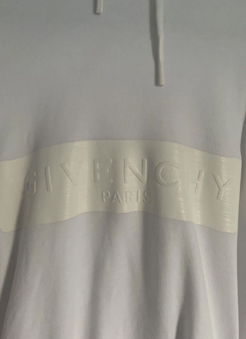 Givenchy Givenchy logo-embossed cotton hoodie Size US L / EU 52-54 / 3 - 3 Thumbnail