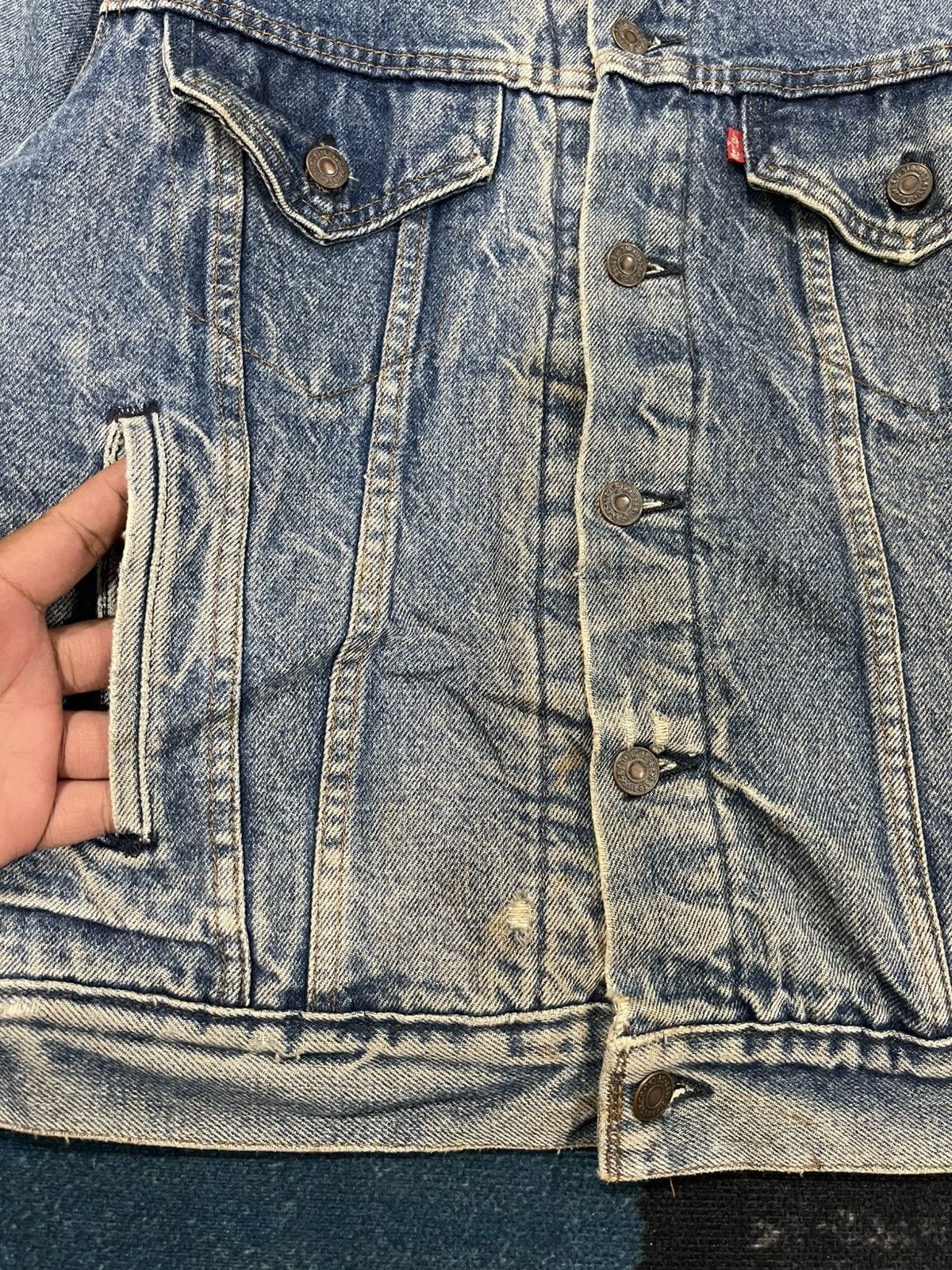 Levi's Vintage Levis Button 527 Denim Jacket Size US M / EU 48-50 / 2 - 9 Thumbnail