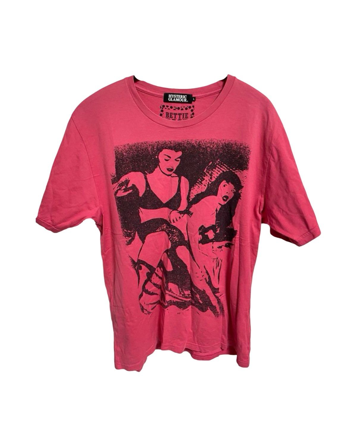 トップス HYSTERIC GLAMOUR Get Stones Tee hysteric glamour get stoned short sleeve black shirt men