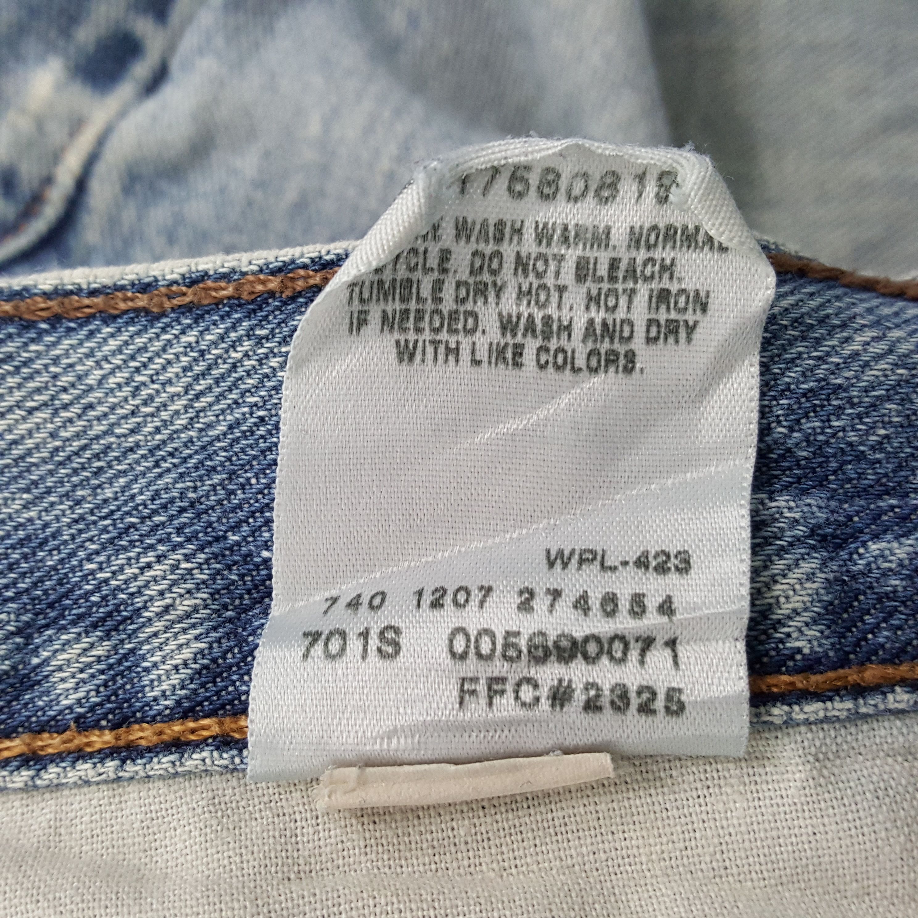 Levi's × Vintage Vintage Levi's 569 Loose Straight Distressed Jeans Size US 34 / EU 50 - 12 Thumbnail