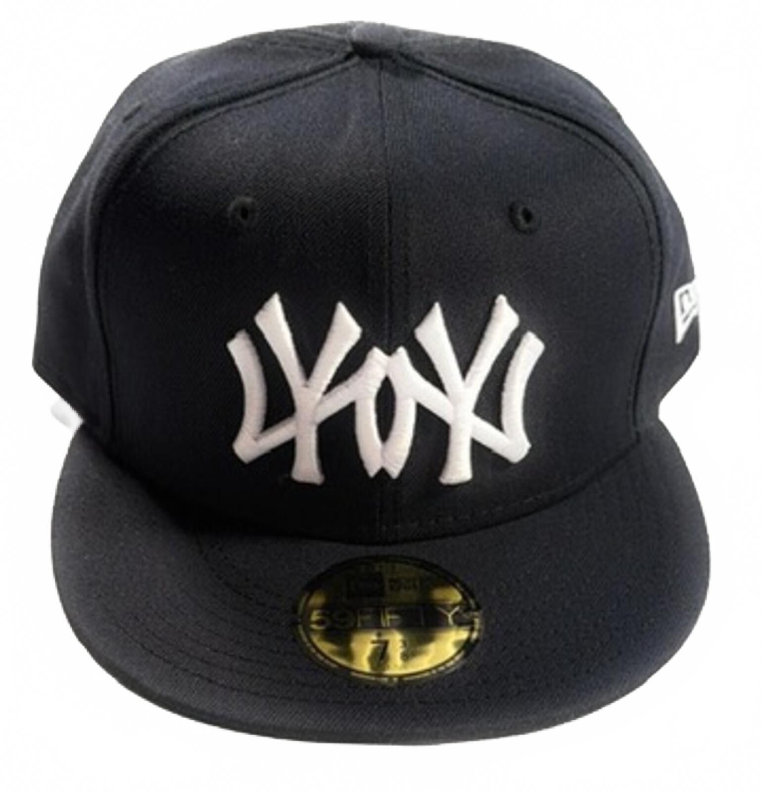 New Era × Supreme Supreme x New Era Yankees Kanji Fitted Hat 7 3/8