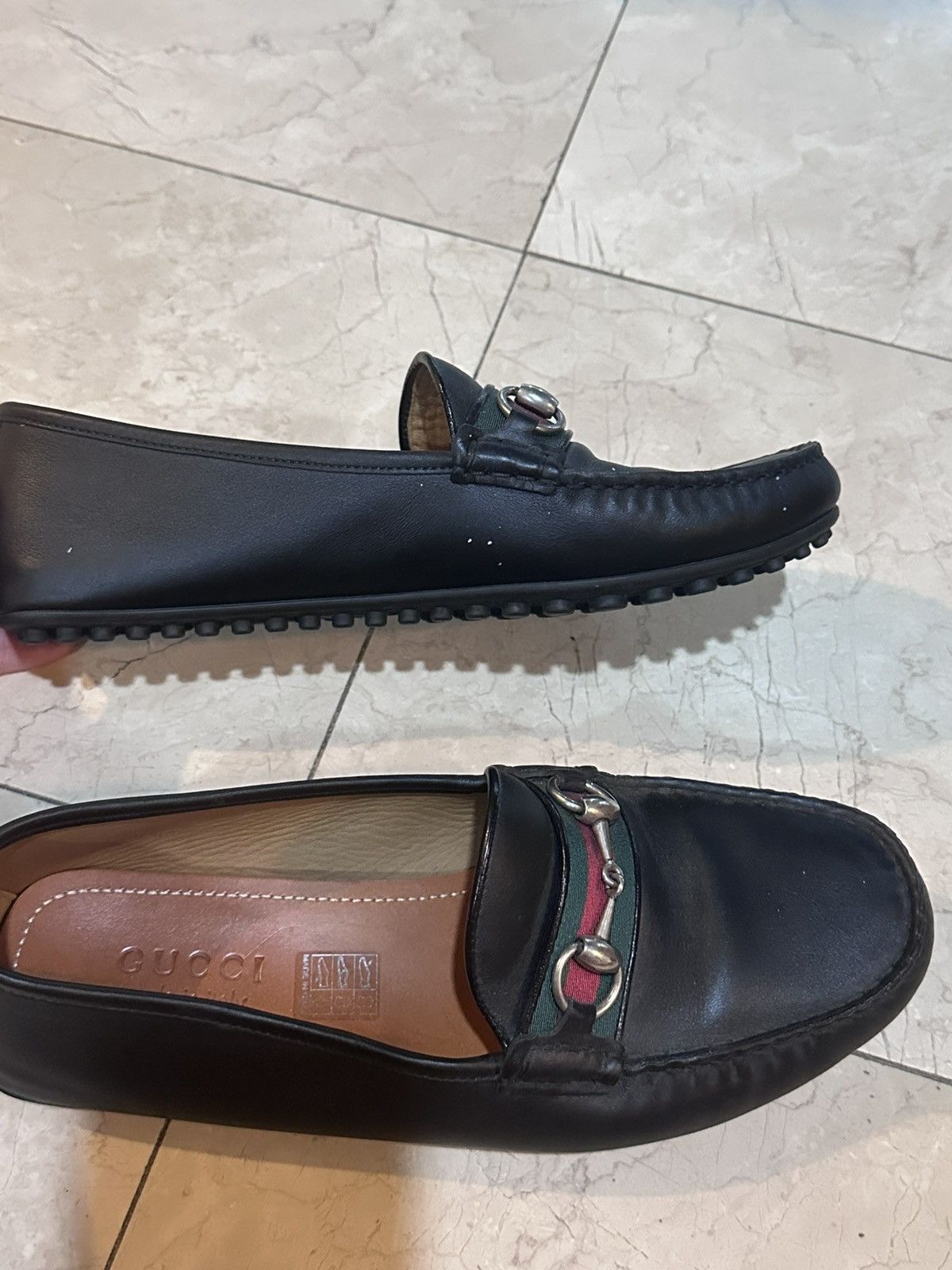 Gucci Gucci Men’s Driver with Horsebit Size US 8.5 / EU 41-42 - 4 Thumbnail